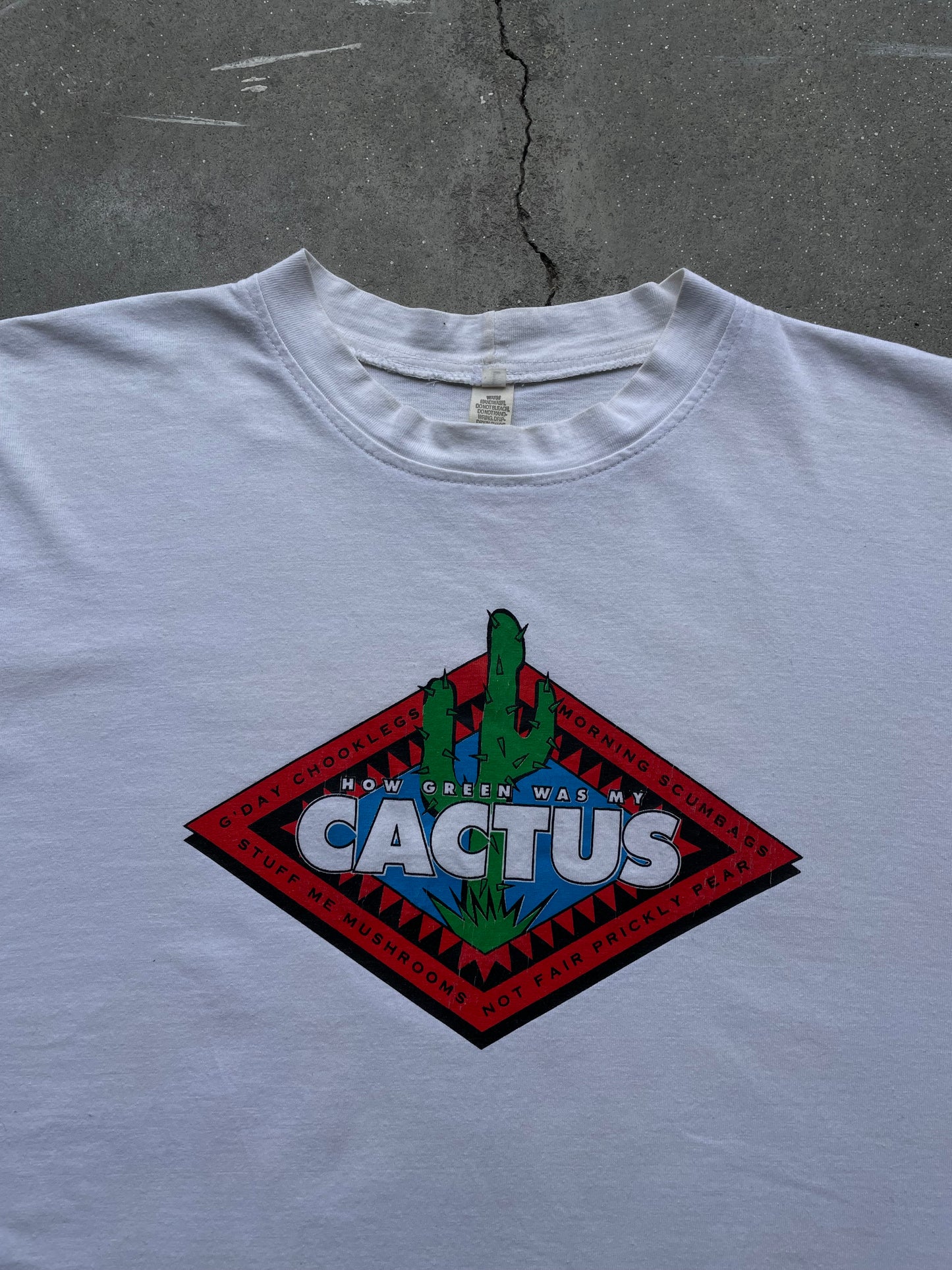 90’s Cactus “Morning Scumbags” T-Shirt—[L]