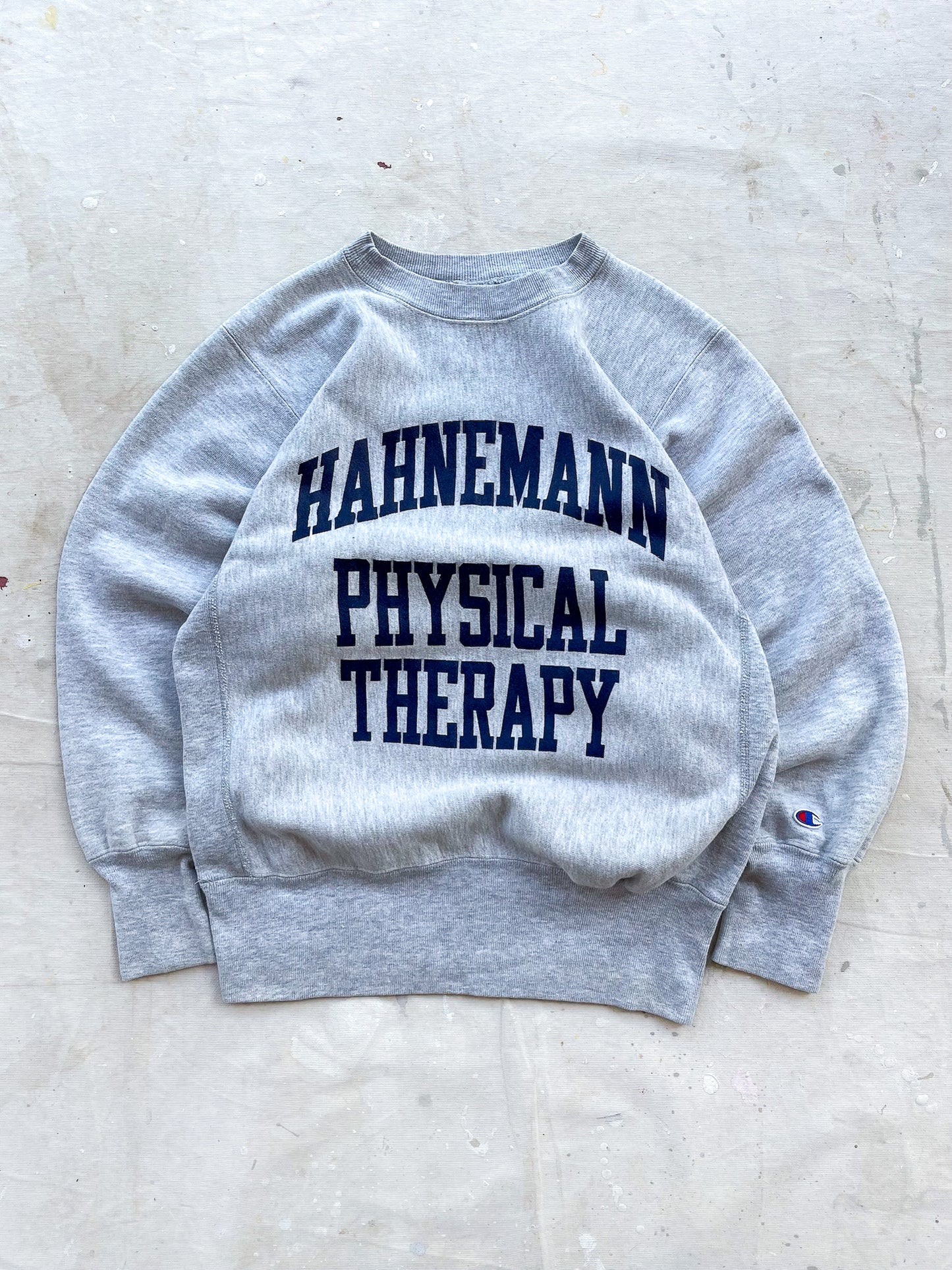 Hahnemann Physical Therapy Reverse Weave Crewneck—[M/L]