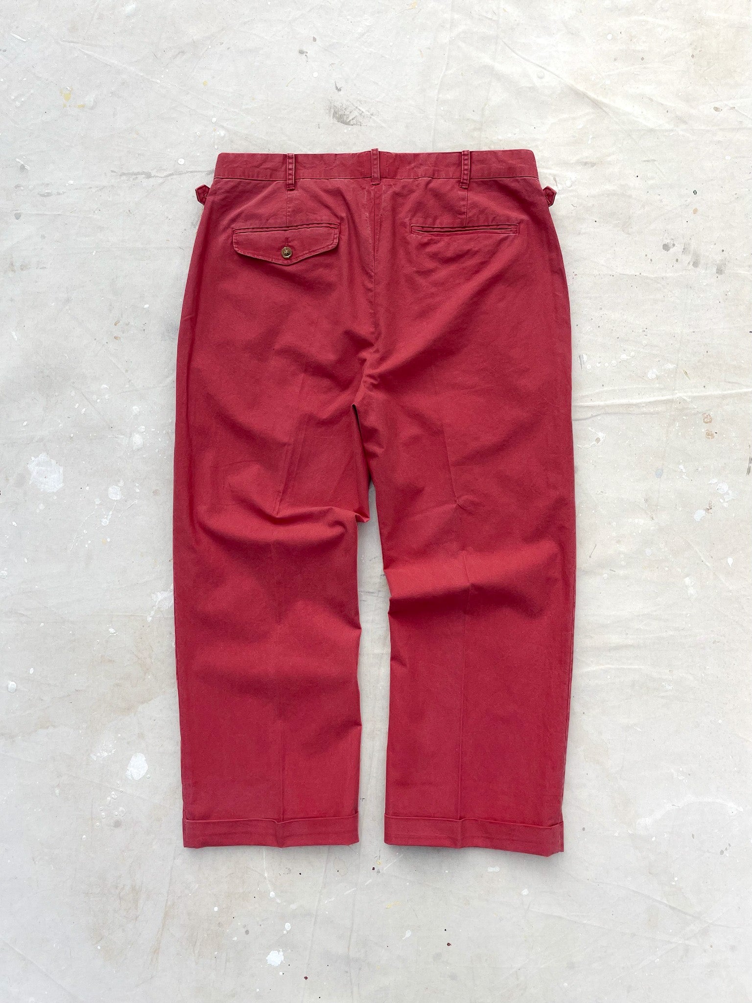 ORVIS Mens Pegged Chino Trousers W36 L28 Brown Cotton | Vintage &  Second-Hand Clothing Online | Thrift Shop