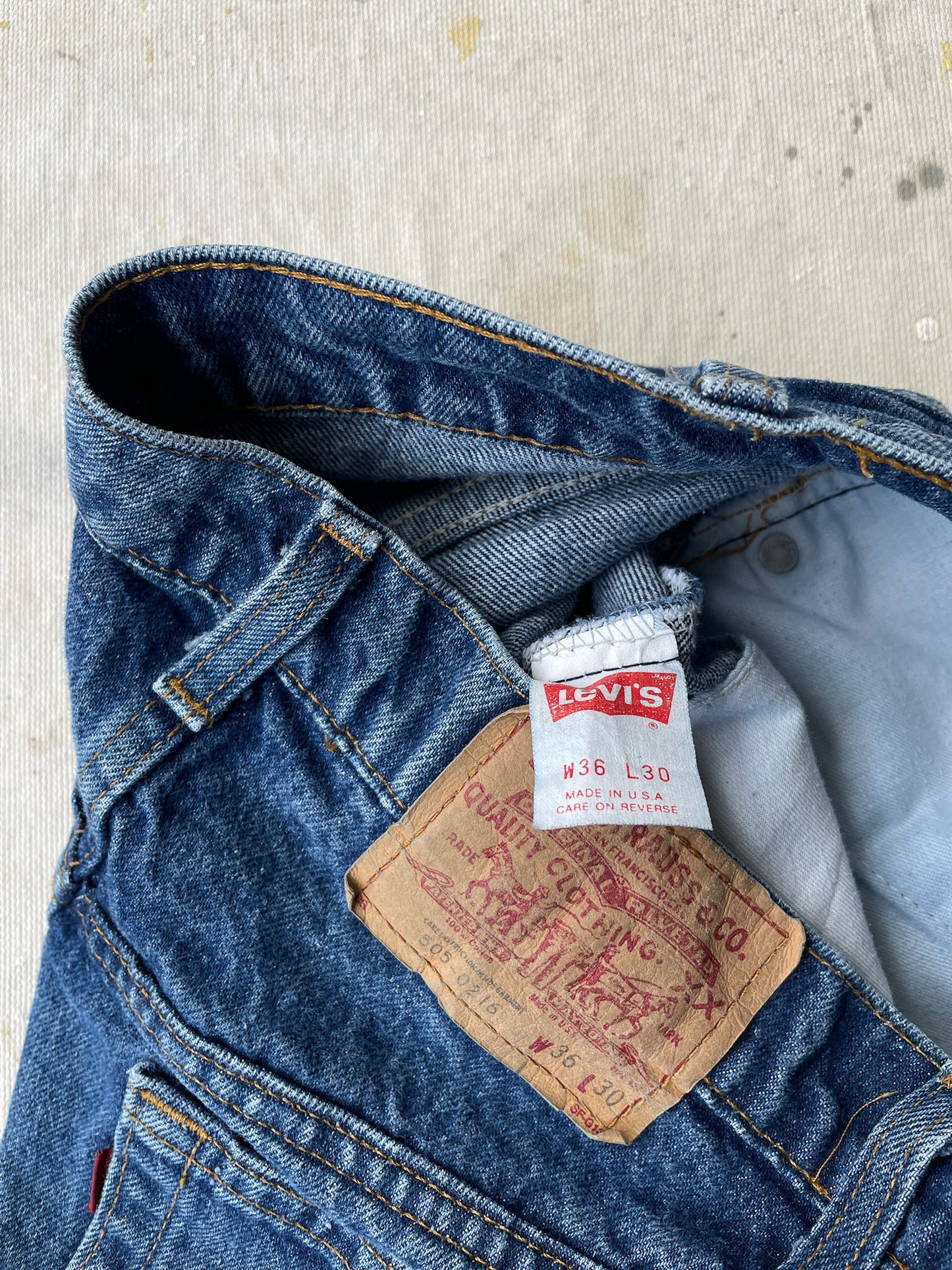 80's Levi's 505 Jeans—[35x25]