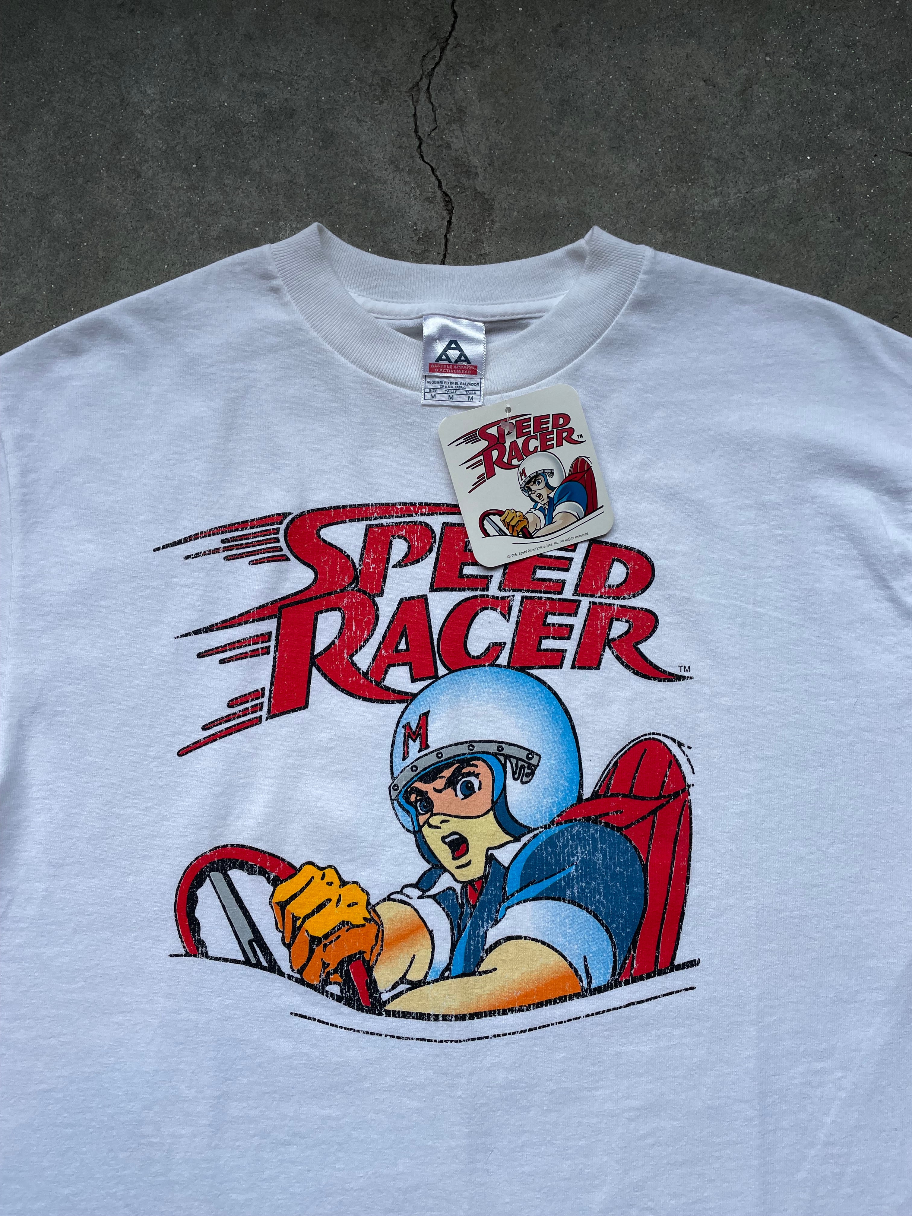 サ*ル様 90's SPEED RACER tee Vintage 90's 1992 Speed Racer Retro Cartoon Tee T-Shirt | eBay