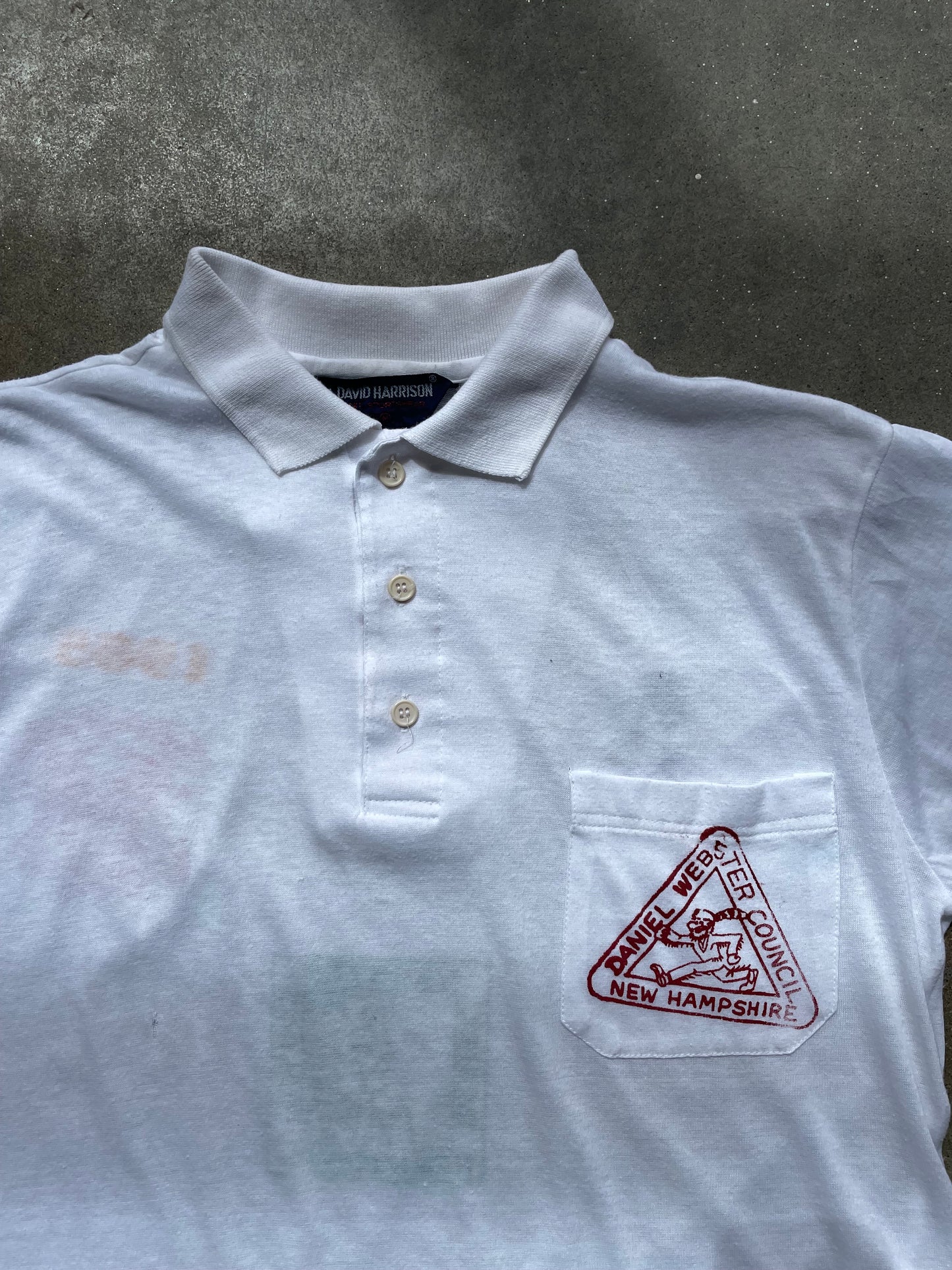 80s New Hampshire Polo Shirt—[M]