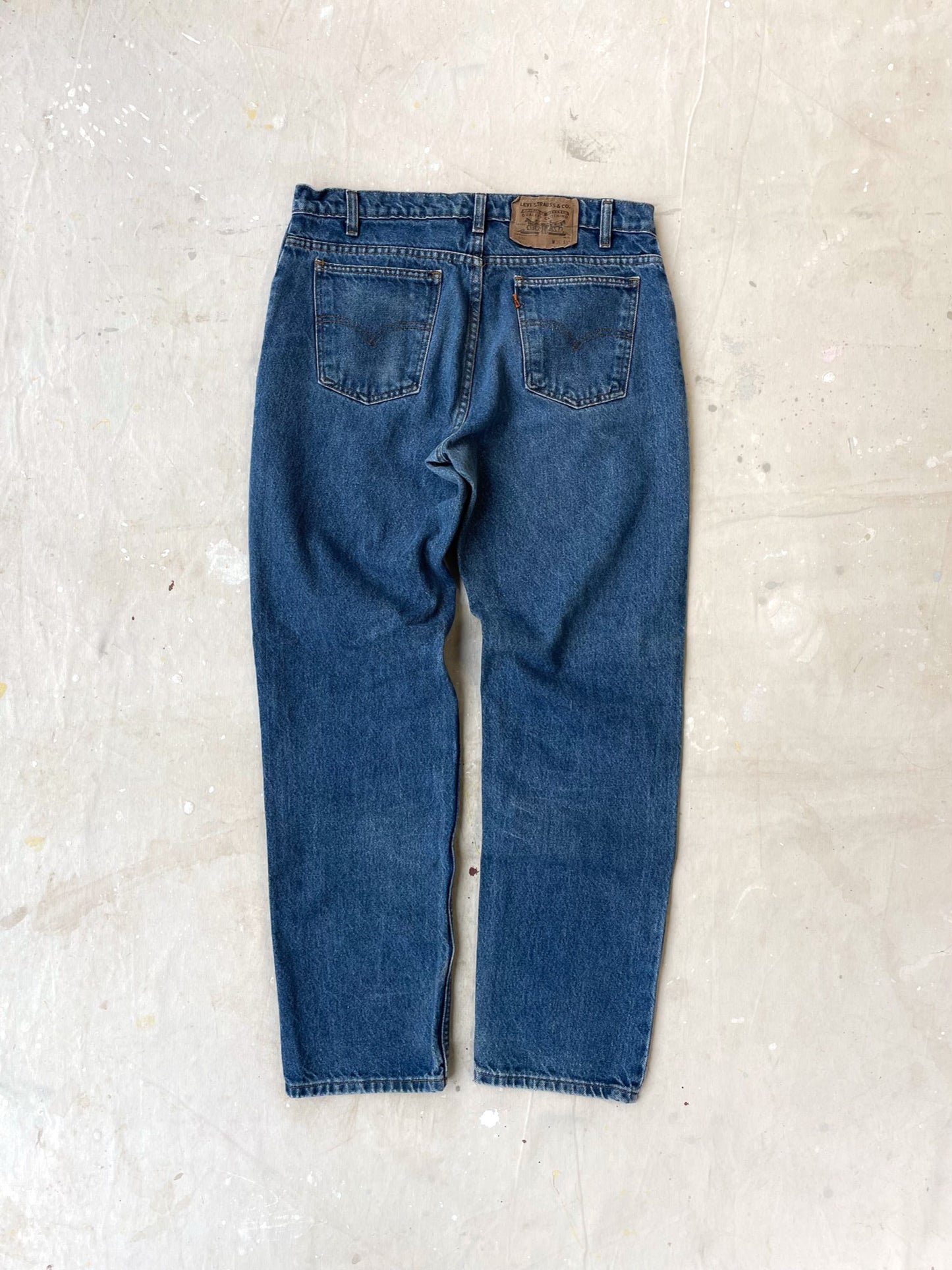 Levi's 506 Orange Tab Jeans—[34x32]