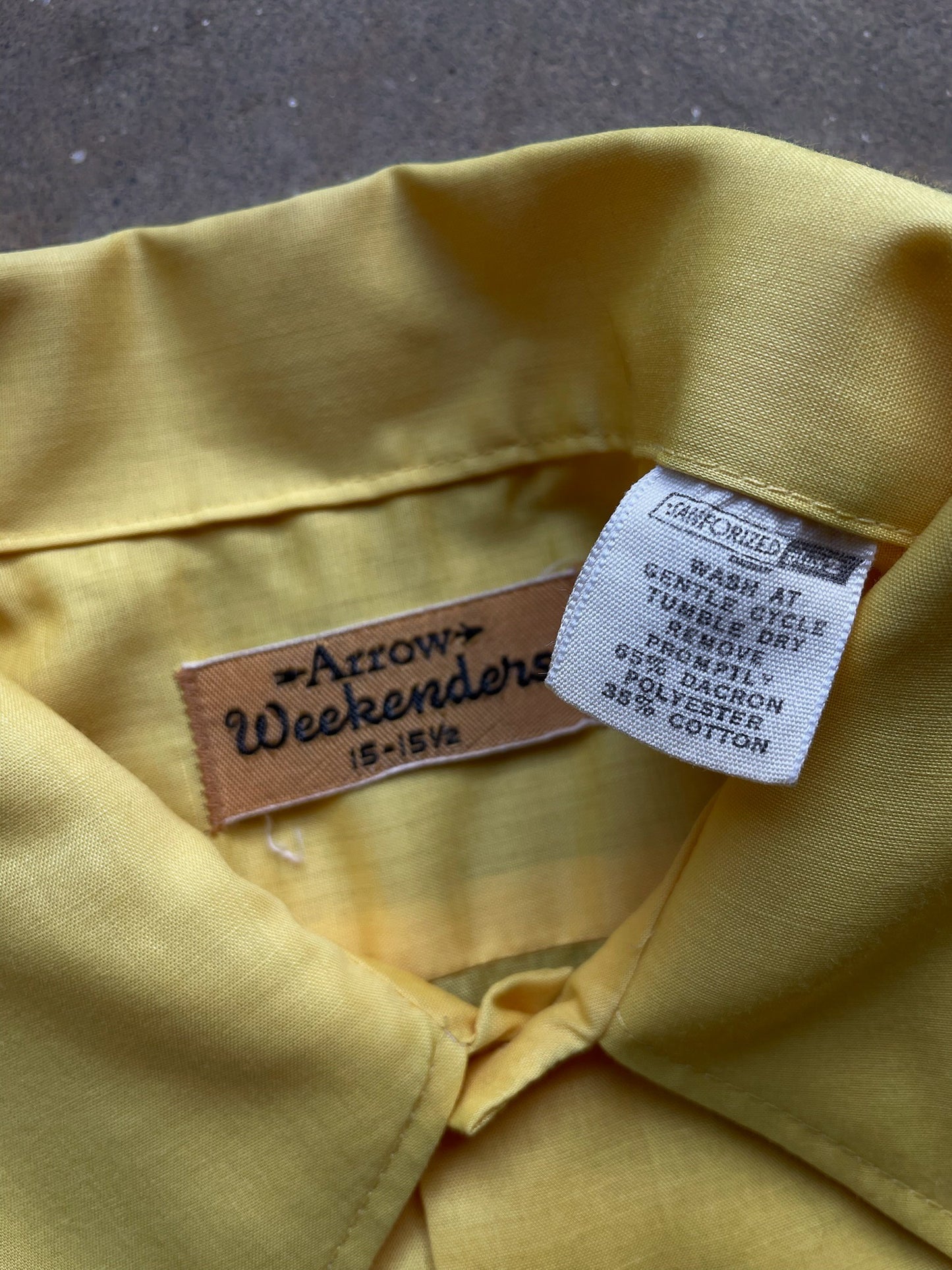 60's Arrow Weekender Sanforized Shirt—[L]