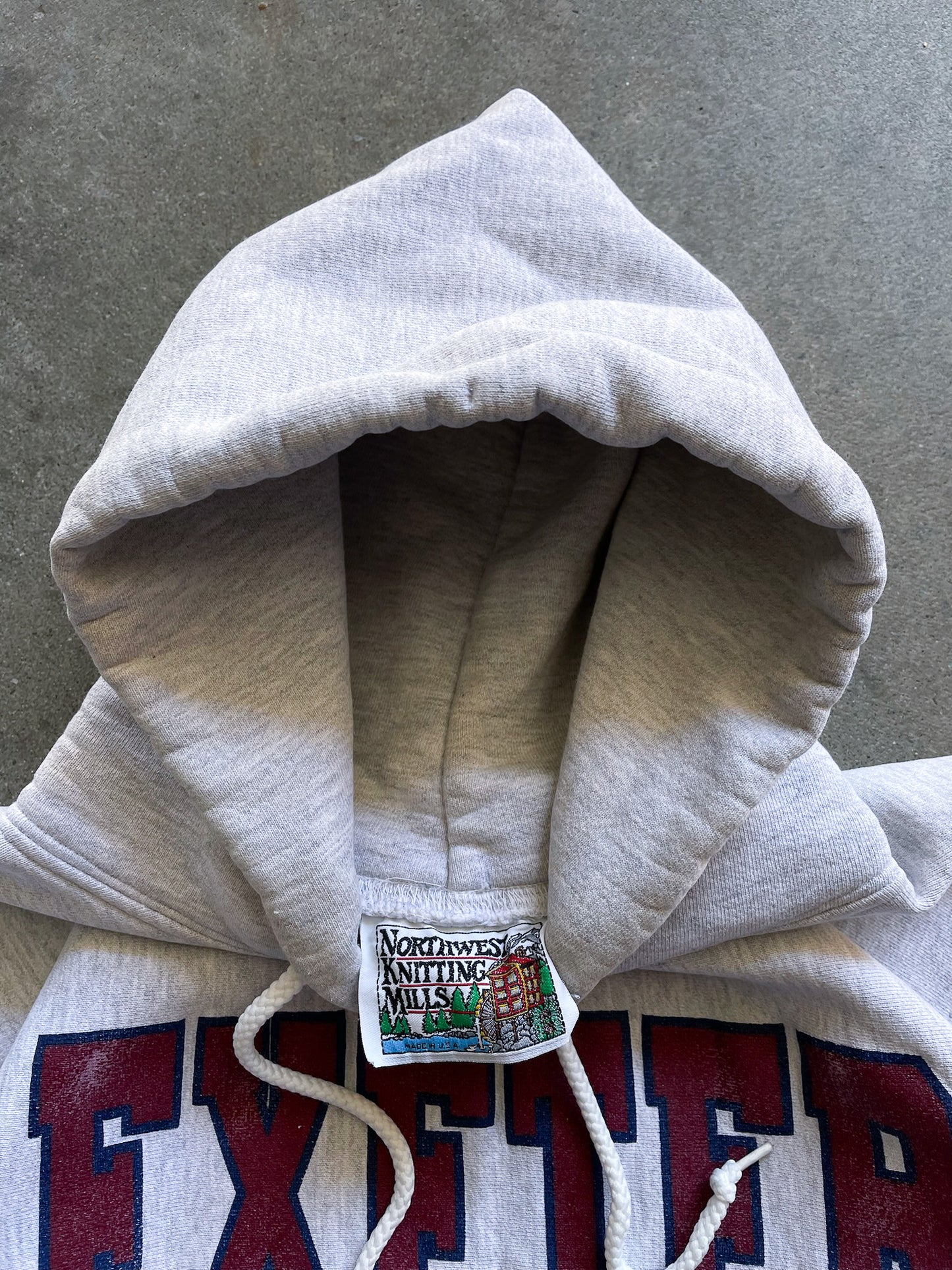 90's Northwest Knitting Mills Exeter Hoodie—[L]