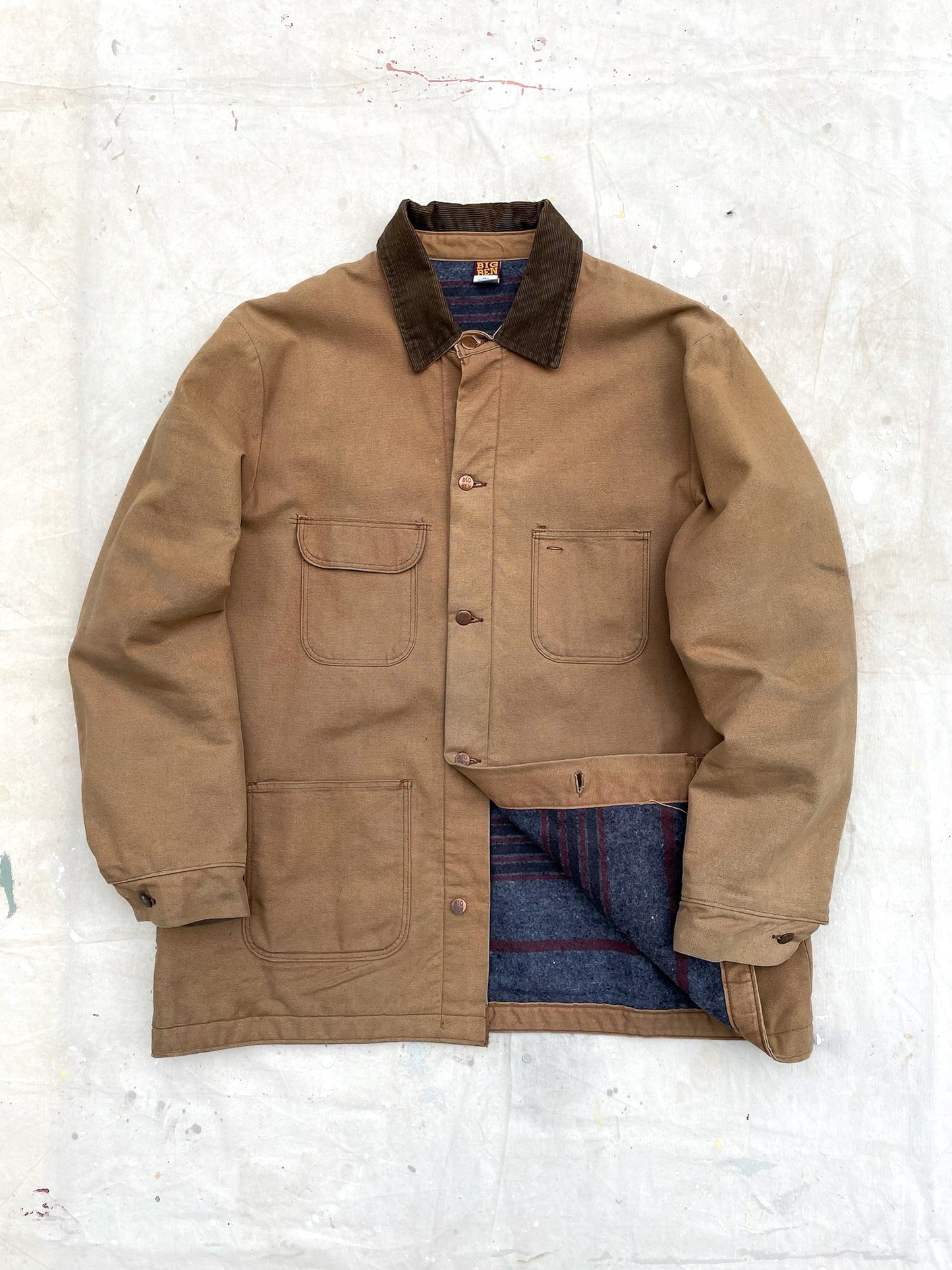 Big Ben Blanket Lined Field Coat—[XL]