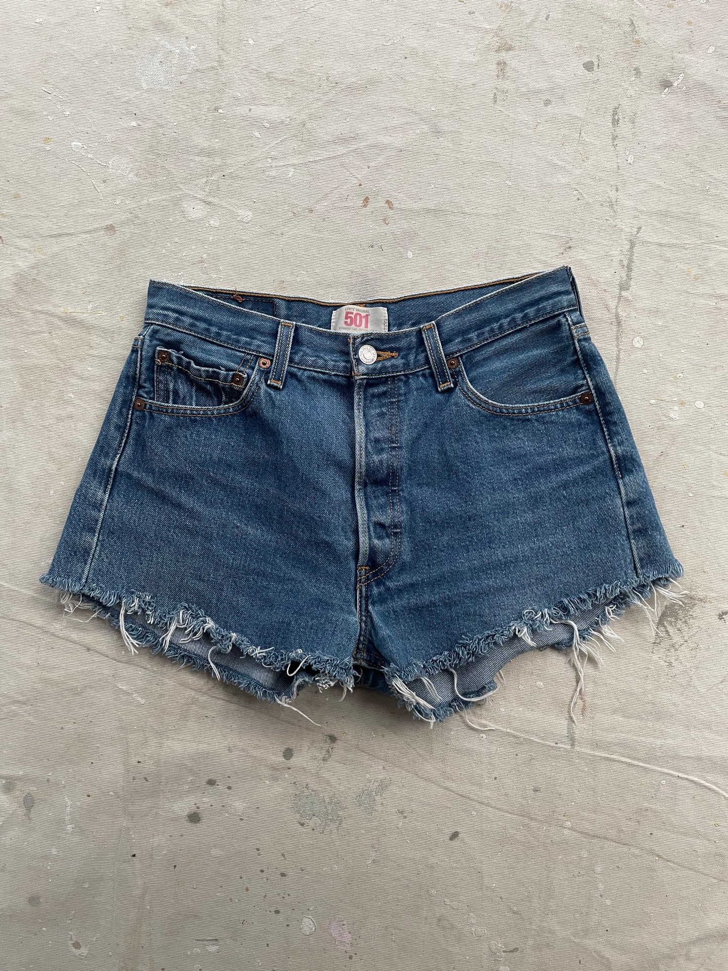 Levi's 501 Cut Off Shorts—[28]