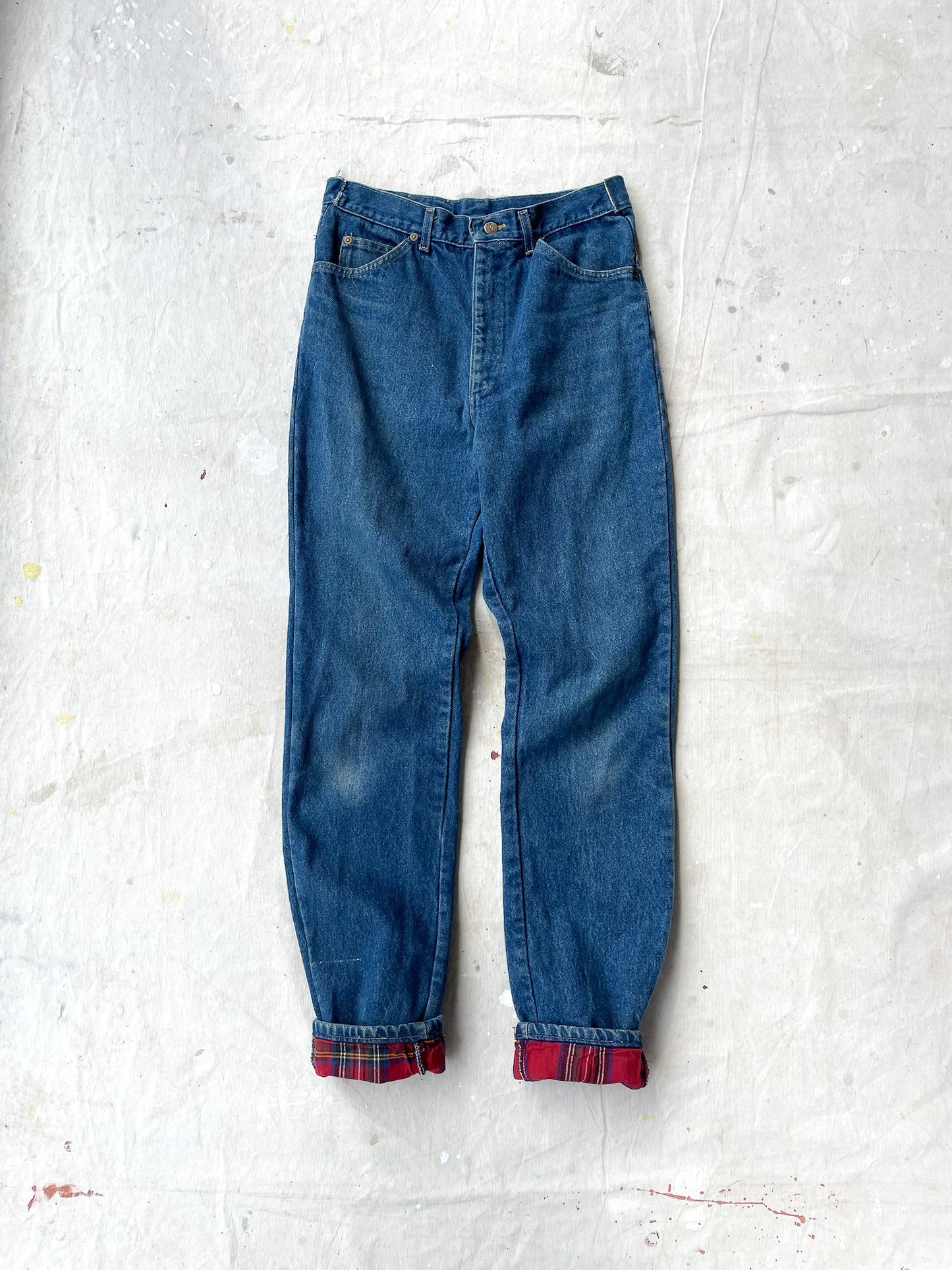 L.L.Bean Flannel Lined Jeans—[29x32]