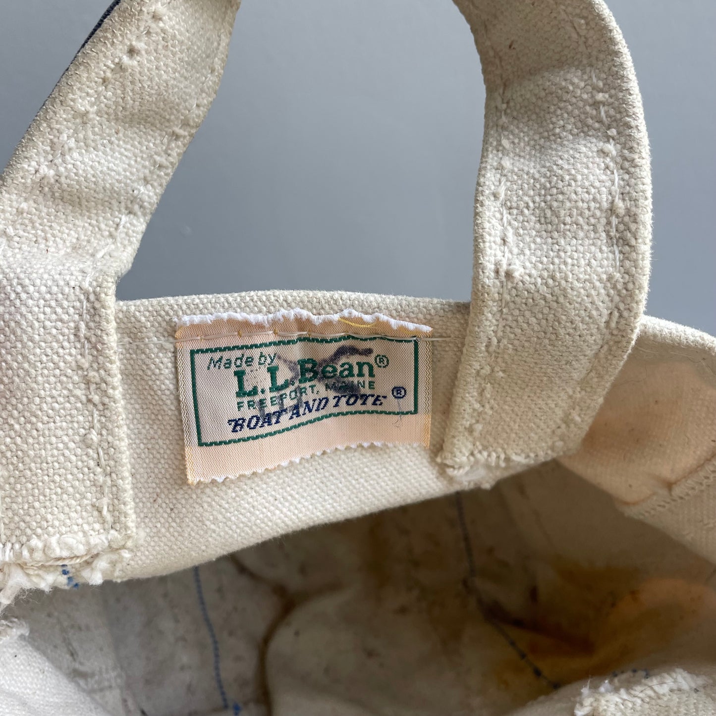 Micro LL Bean Boat & Tote