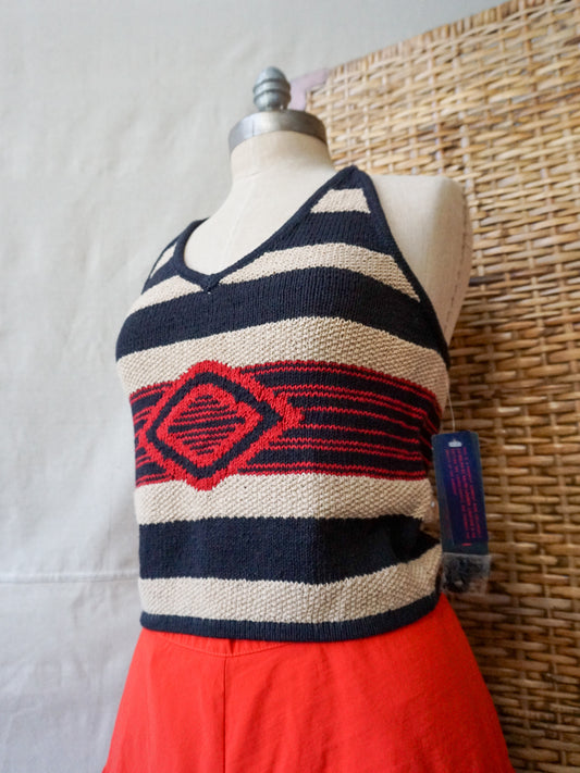 Ralph Lauren Handknit Halter—[L]
