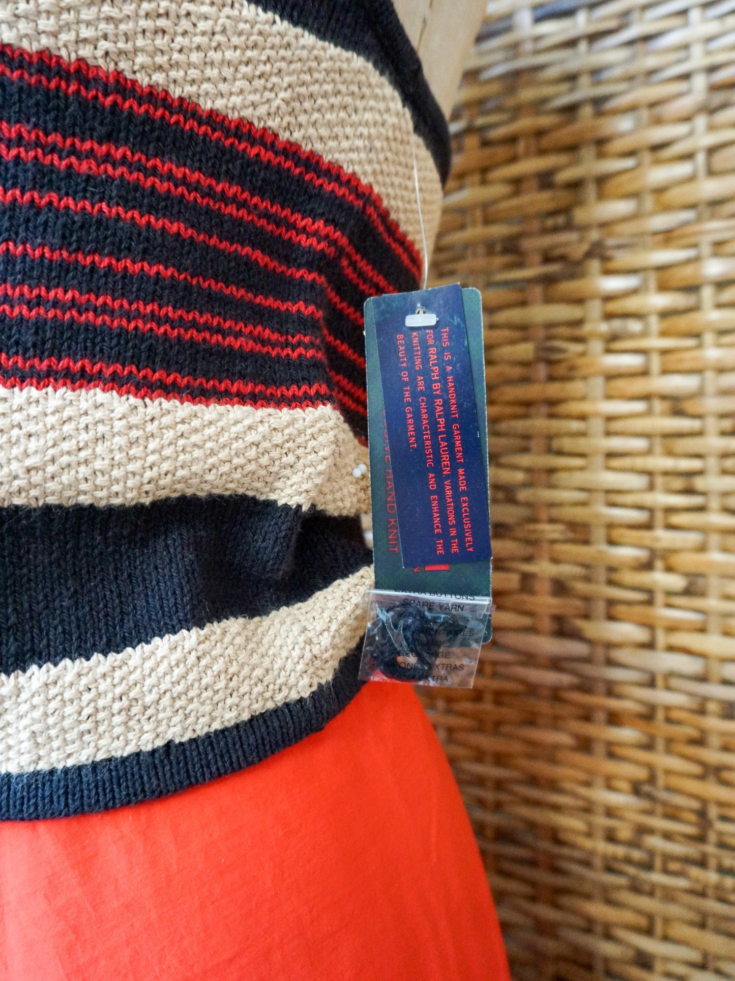 Ralph Lauren Handknit Halter—[L]