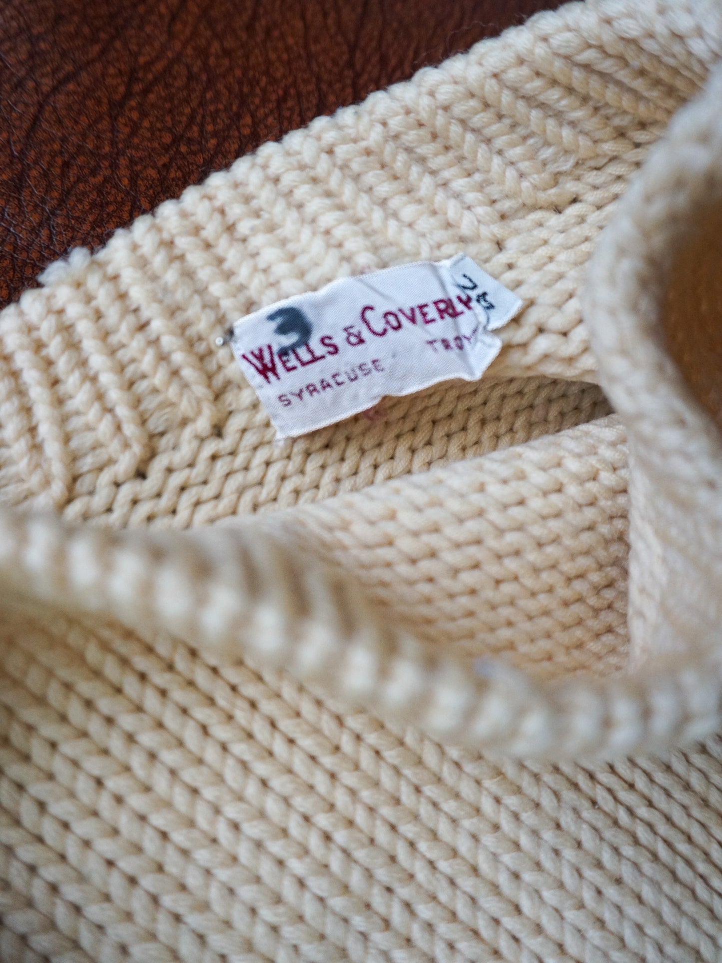 1950s Wells & Coverly Shaker Sweater—[M]