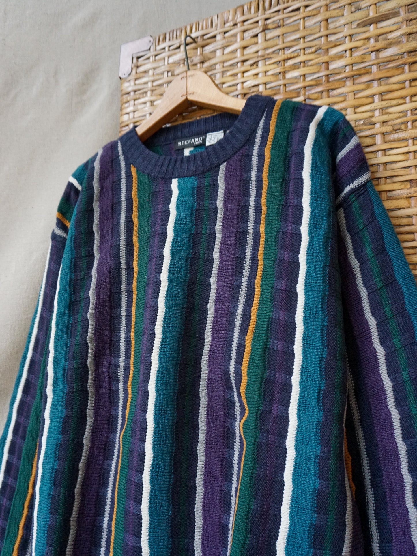 Stefano Textured Knit—[L/XL]