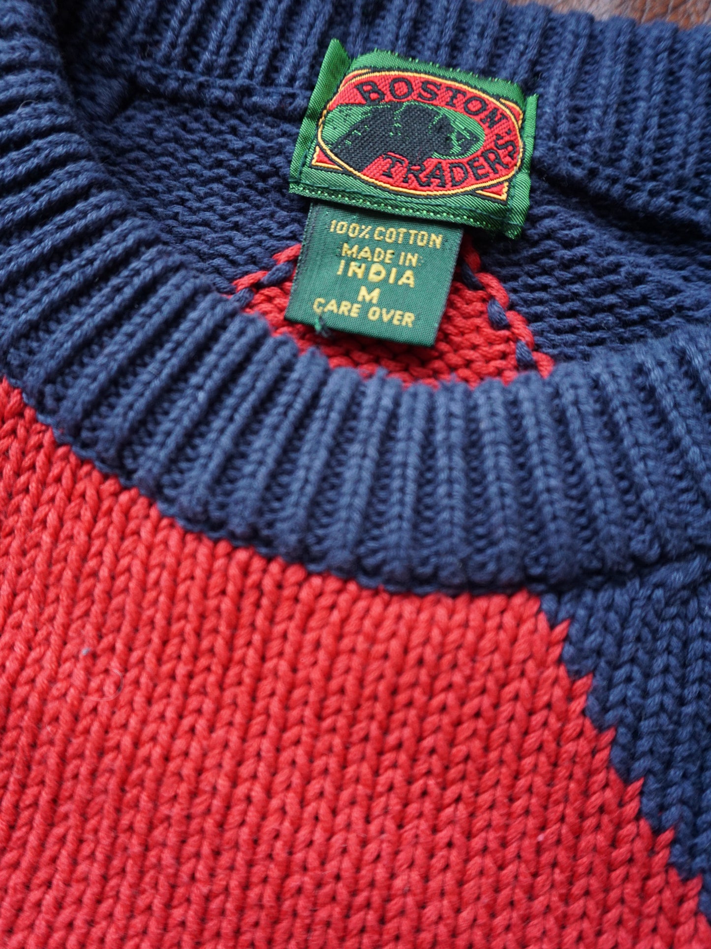Argle Cotton CableKnit—[L]