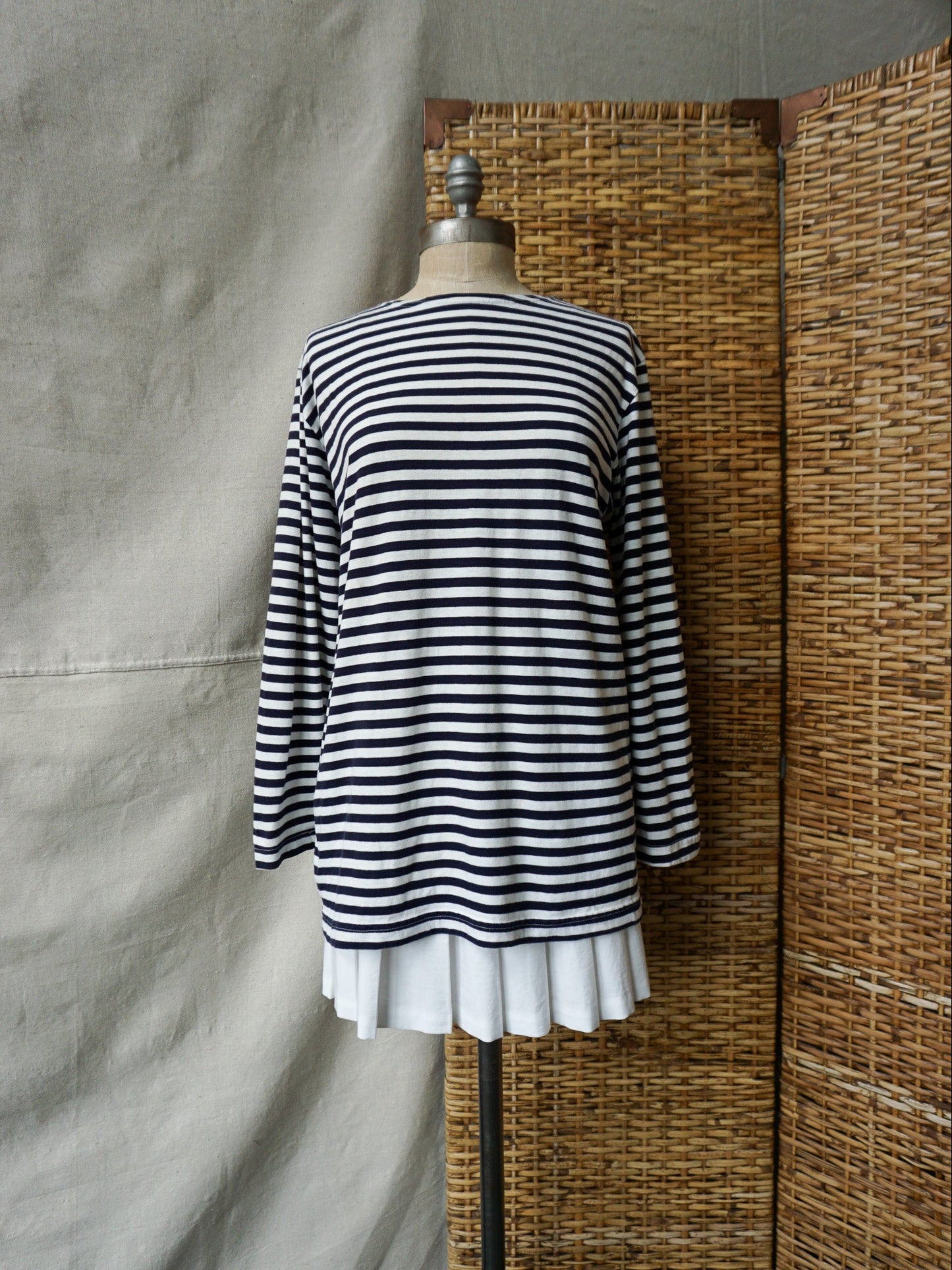 J.Peterman Striped Long Sleeve—[L]