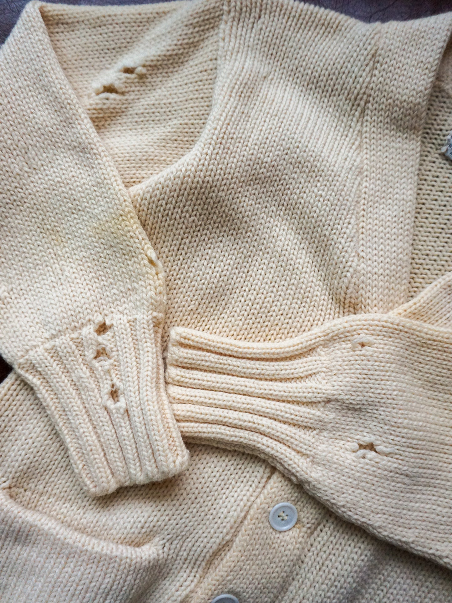 Bradford MFG Varsity Shaker Cardigan—[S/M]