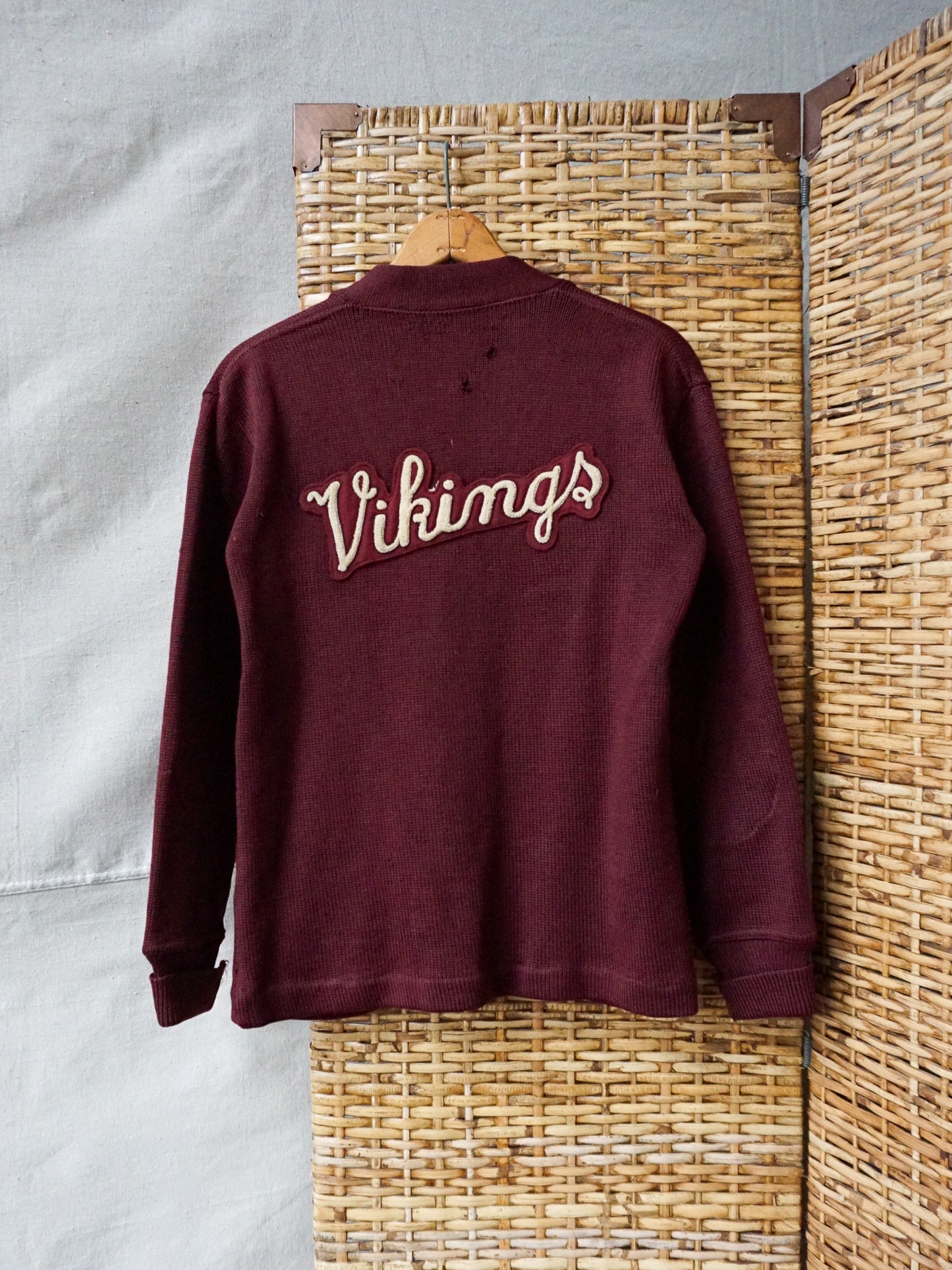 1964 Vikings Shaker Cardigan—[S]