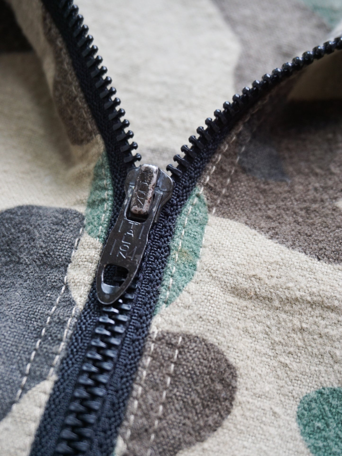 Prentiss Camo Hooded Chamois Anorak—[M]