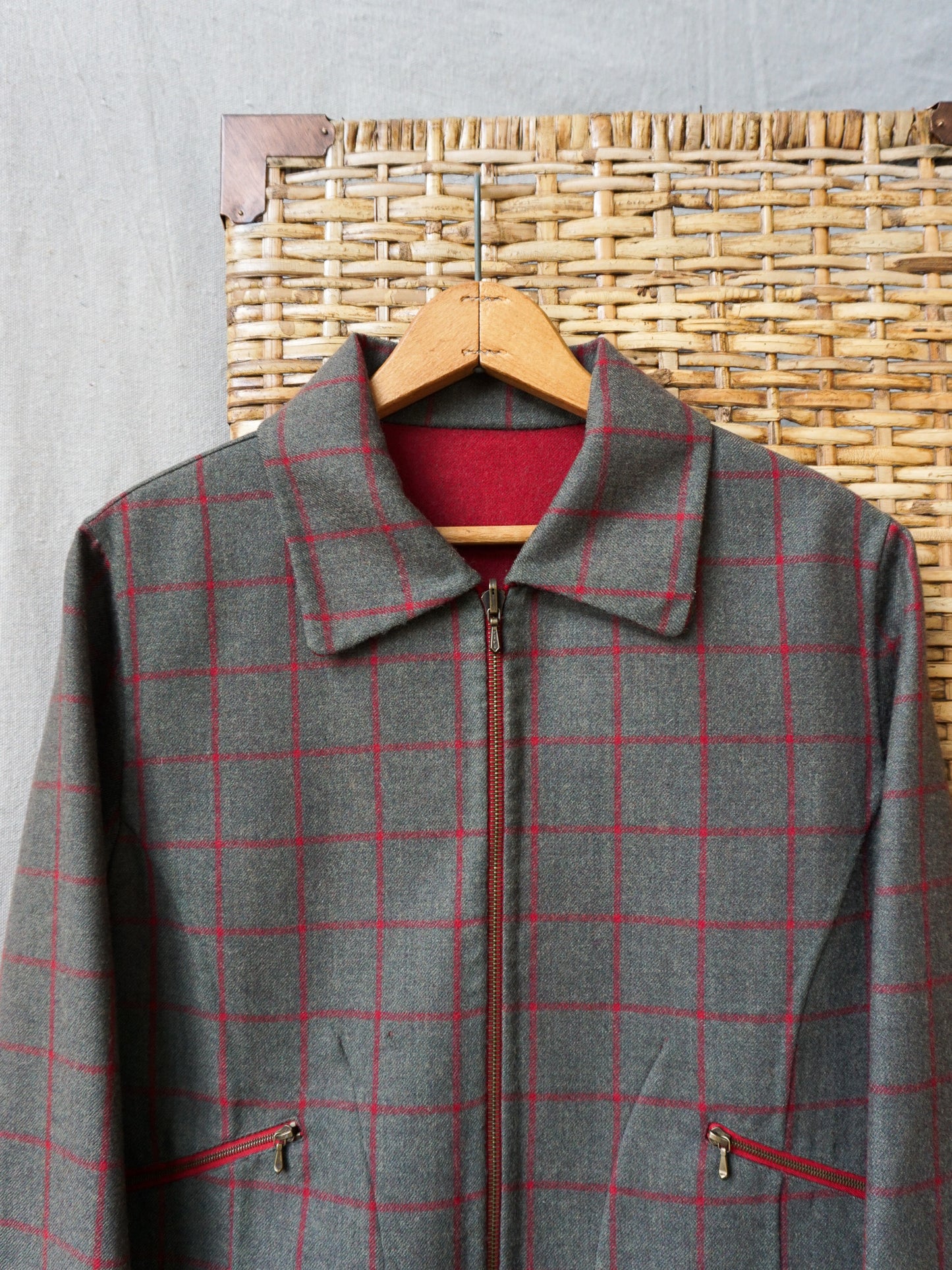 Carlisle Windowpane Jacket—[S/M]