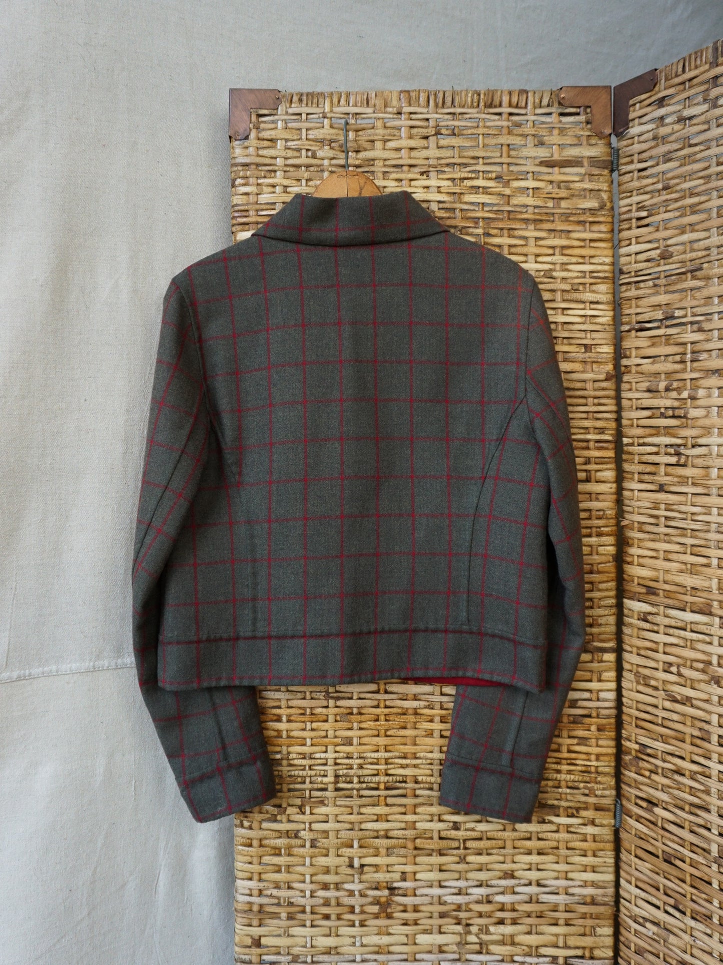 Carlisle Windowpane Jacket—[S/M]