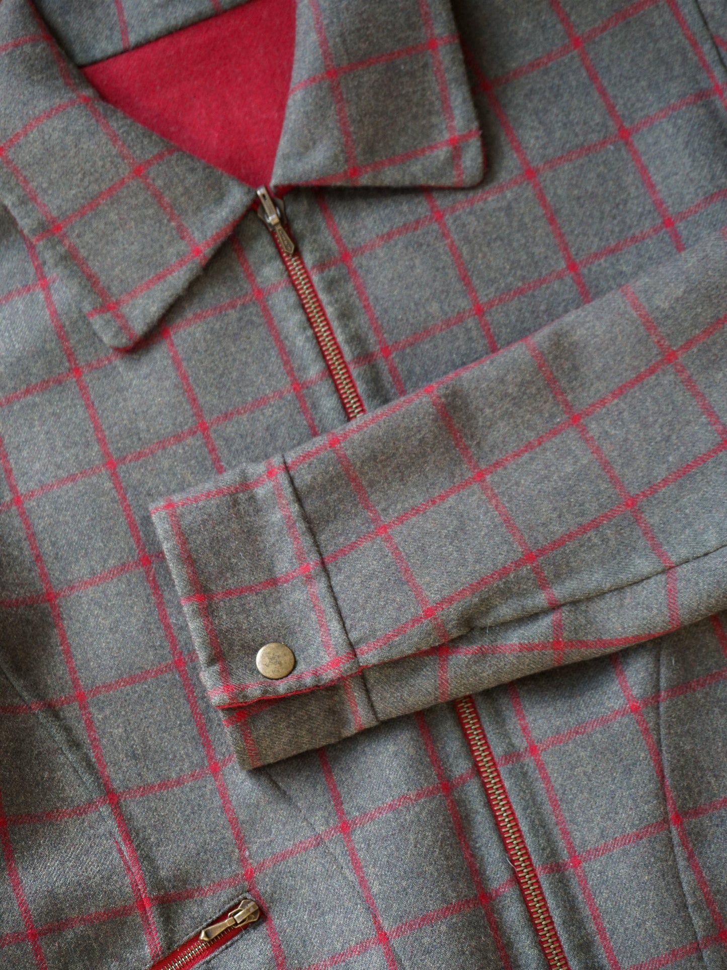 Carlisle Windowpane Jacket—[S/M]
