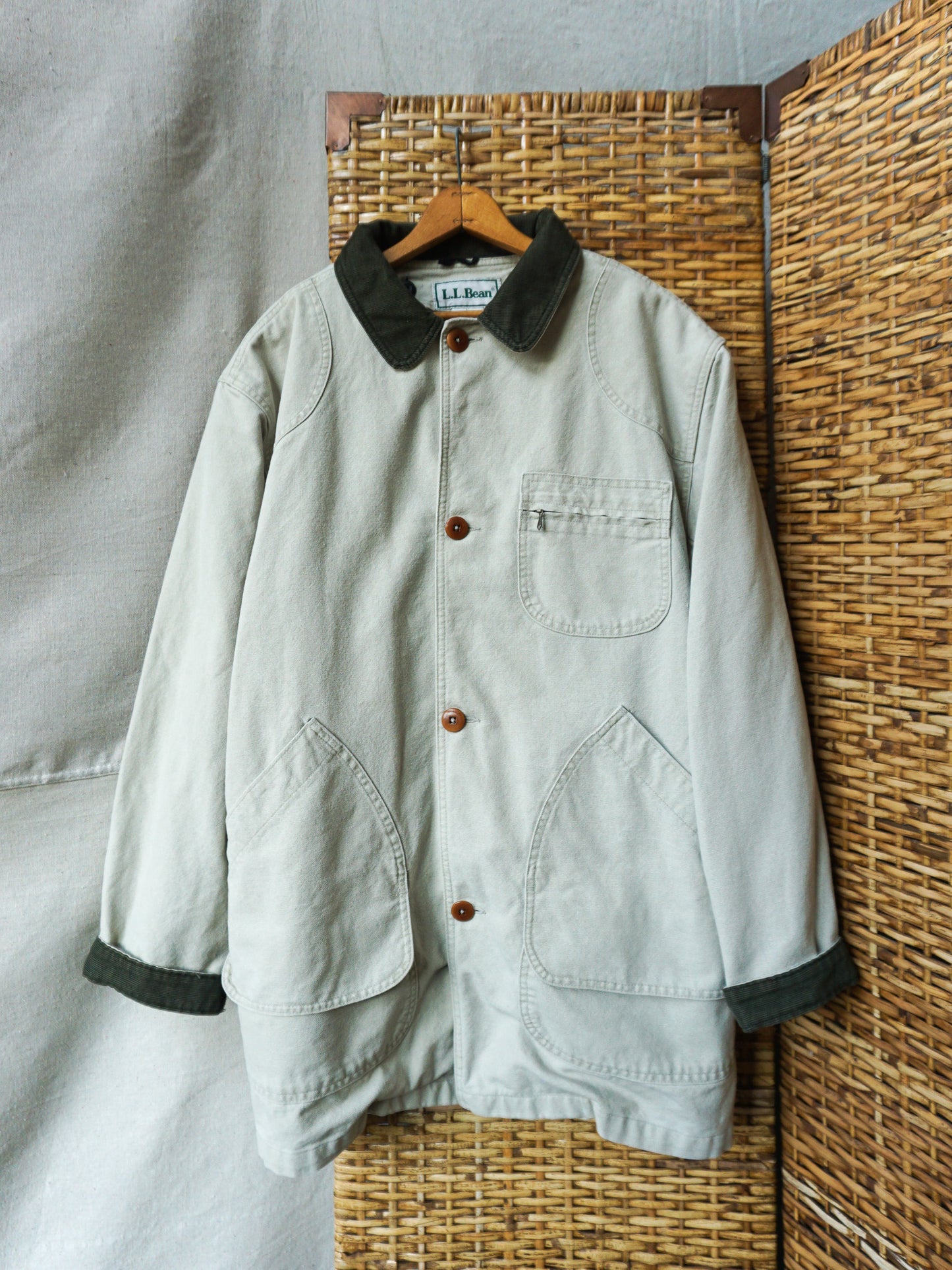 L.L.Bean Wool-Lined Field Coat—[XL]