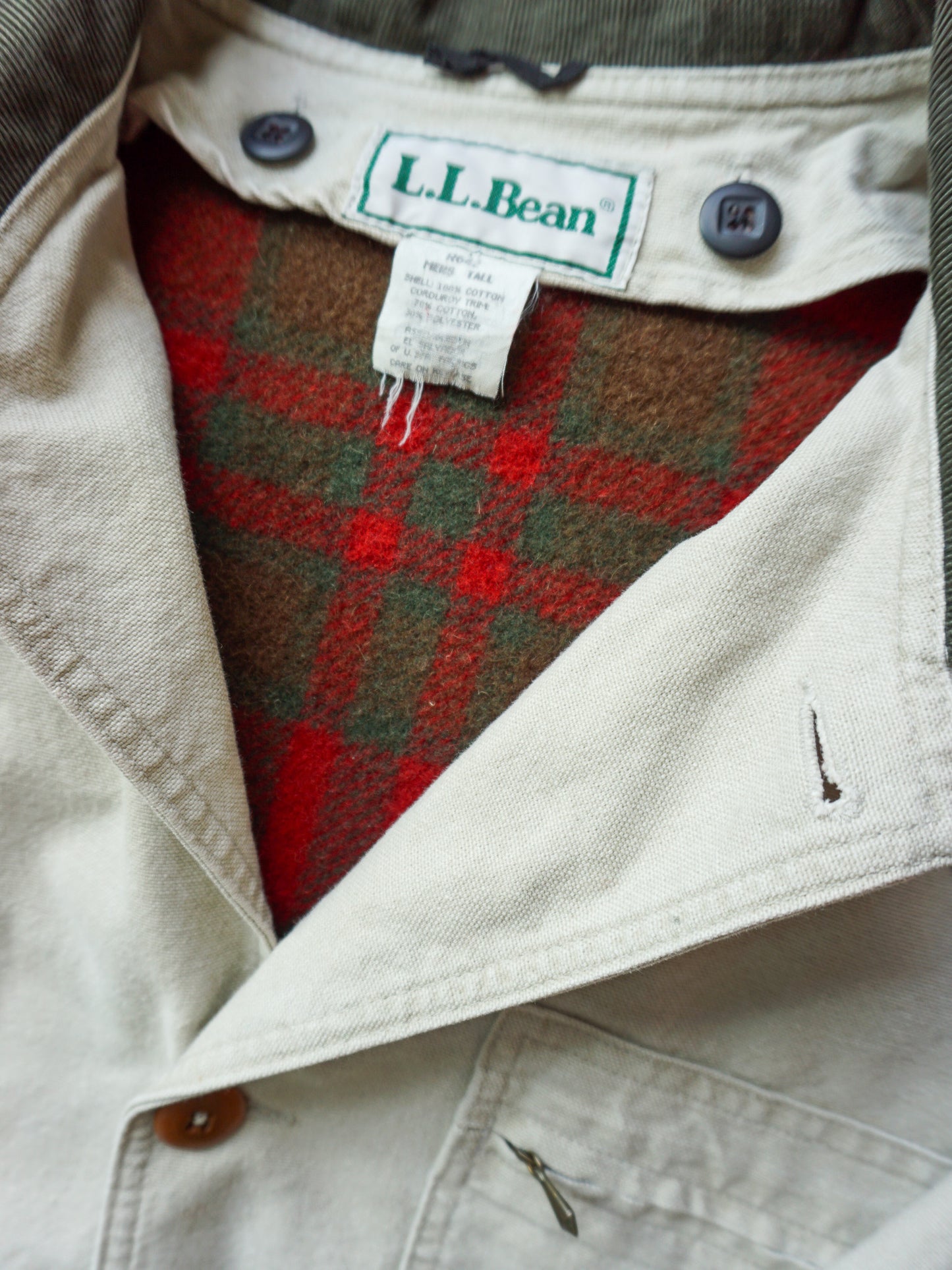 L.L.Bean Wool-Lined Field Coat—[XL]