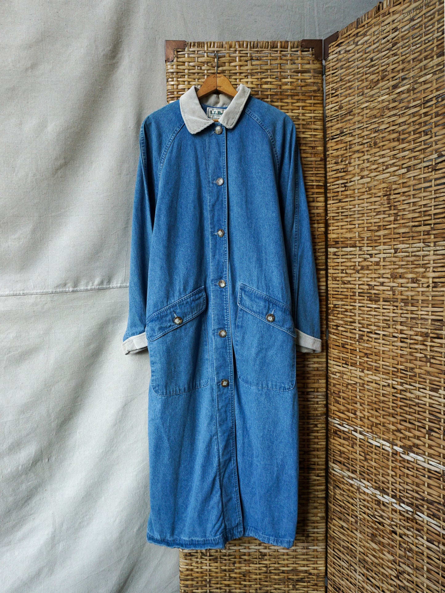 L.L.Bean Denim Duster—[M/L]