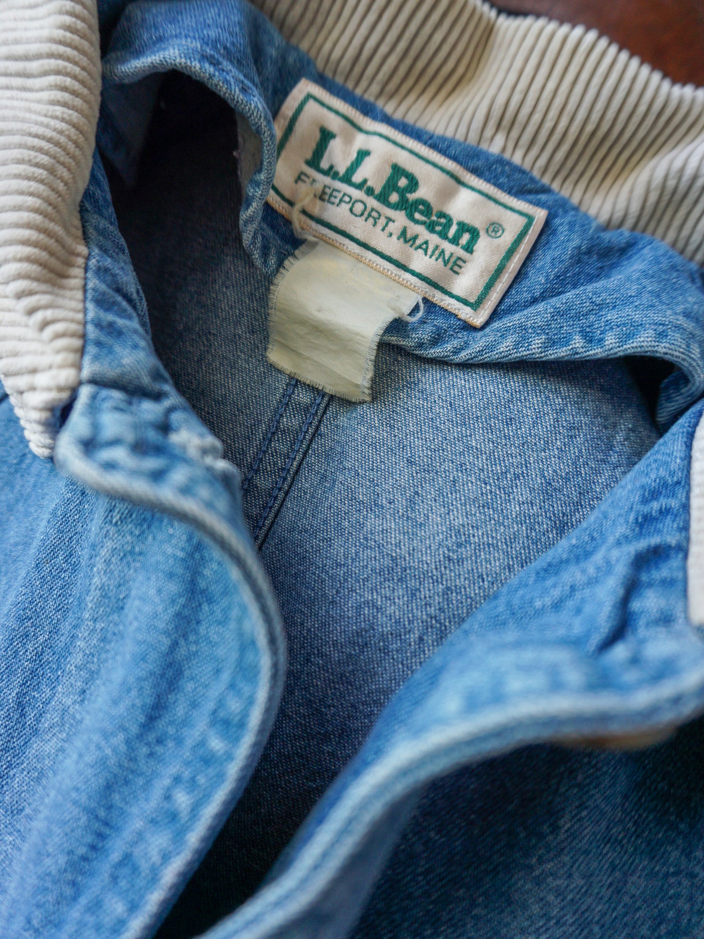 L.L.Bean Denim Duster—[M/L]