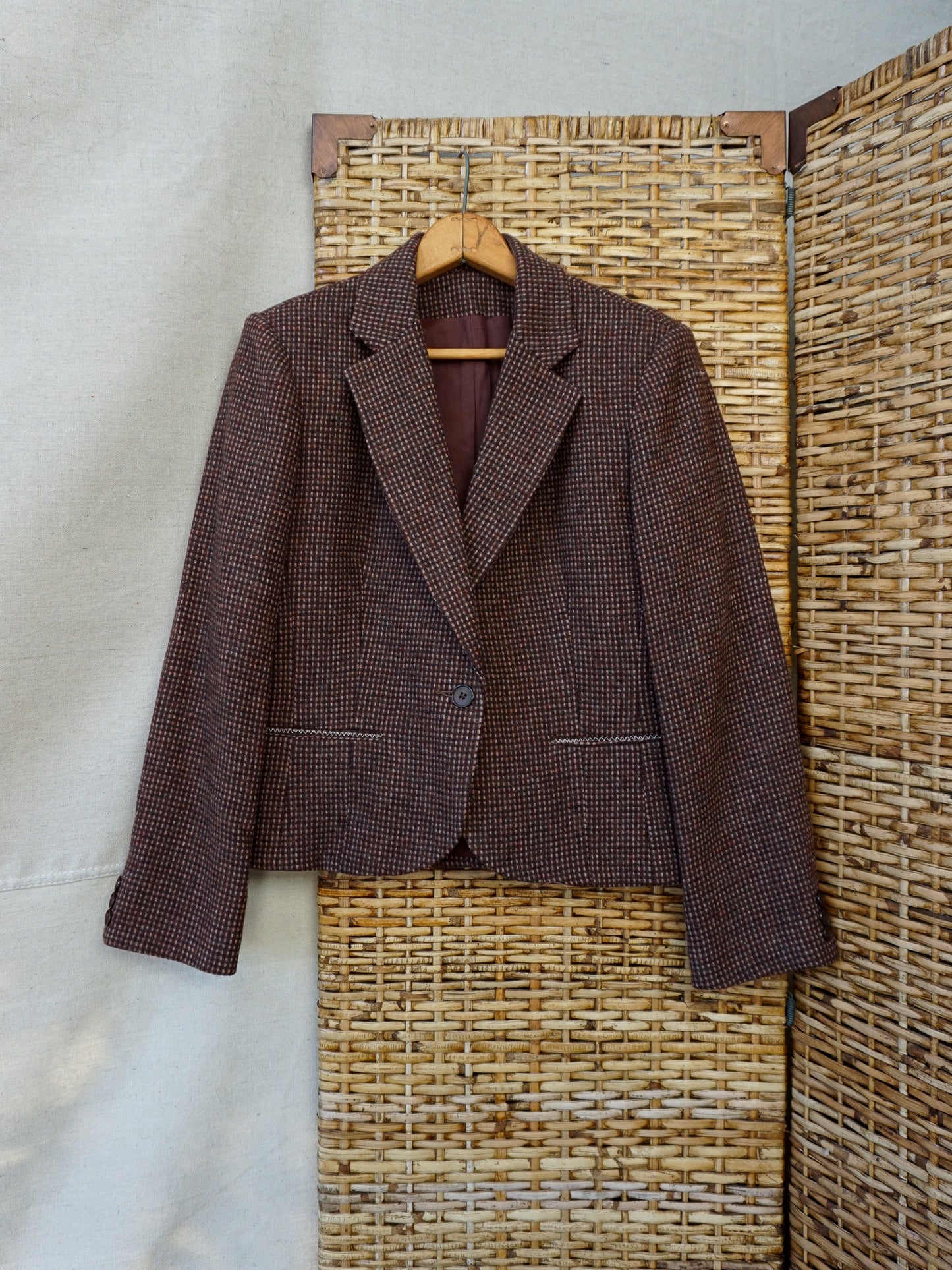 Vintage Tweed Jacket—[S/M]
