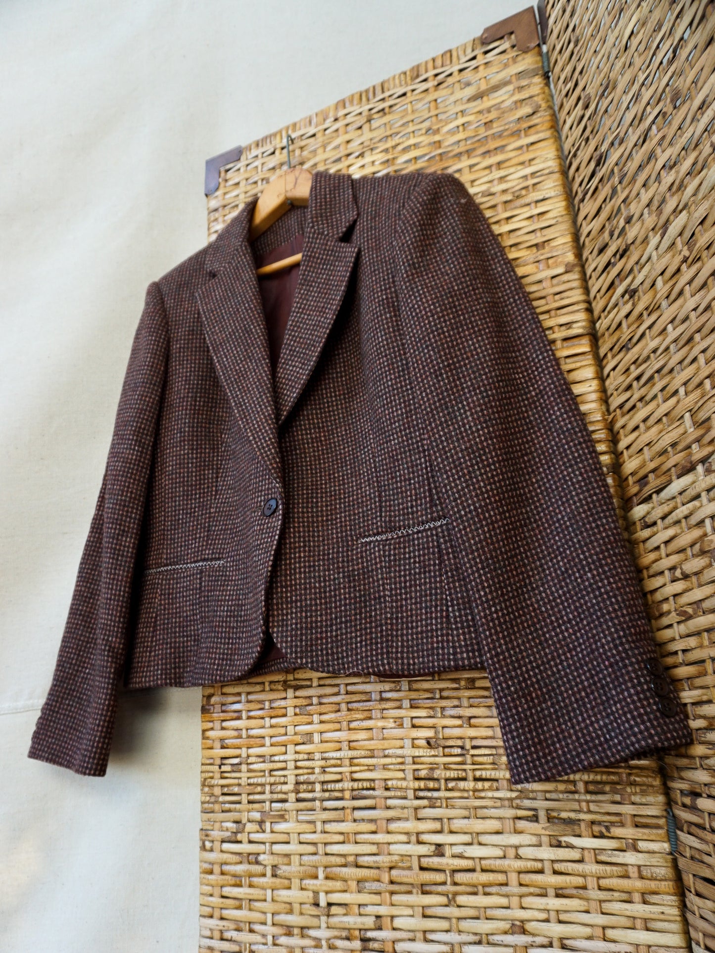 Vintage Tweed Jacket—[S/M]