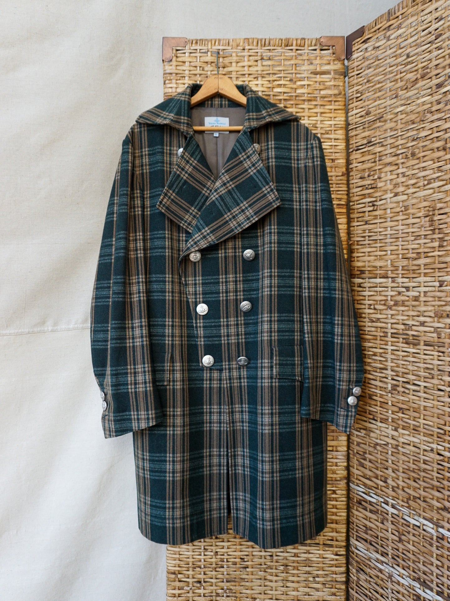 Vivienne Westwood Tartan Coat—[L/XL]