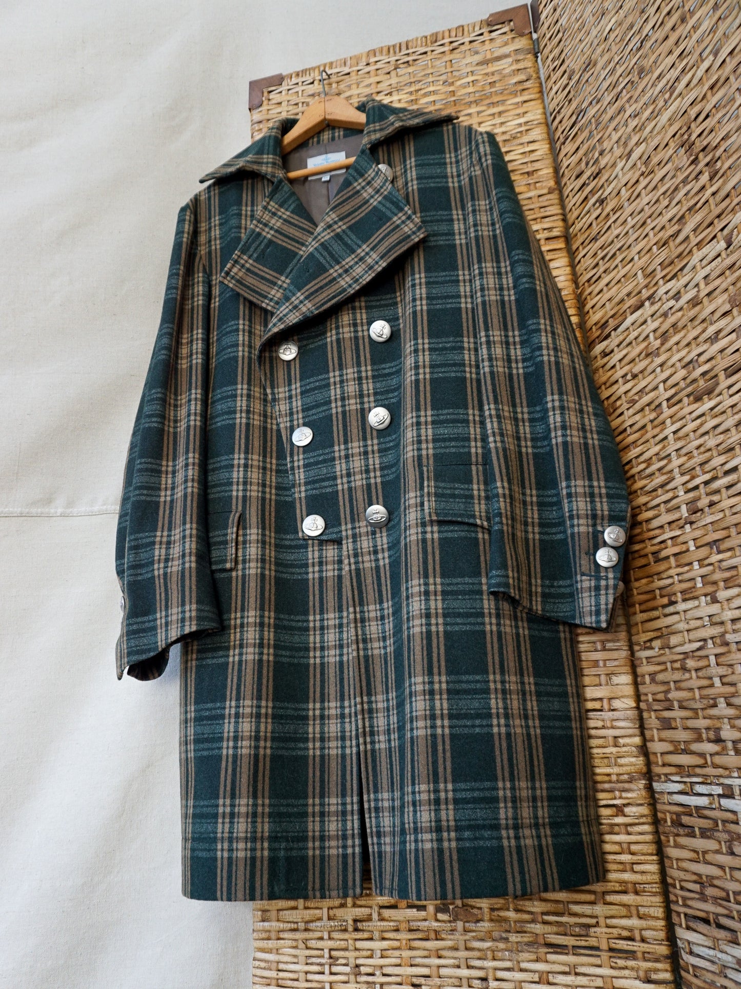 Vivienne Westwood Tartan Coat—[L/XL]
