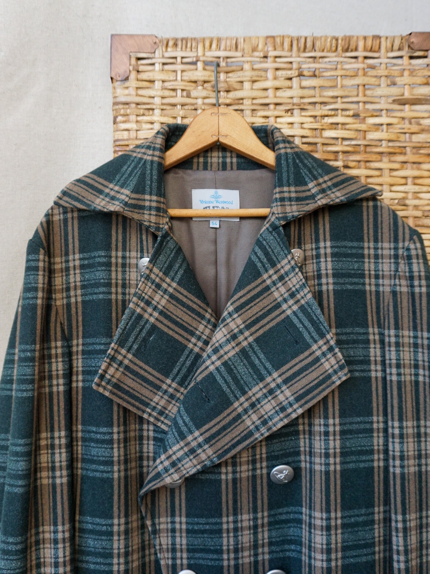 Vivienne Westwood Tartan Coat—[L/XL]