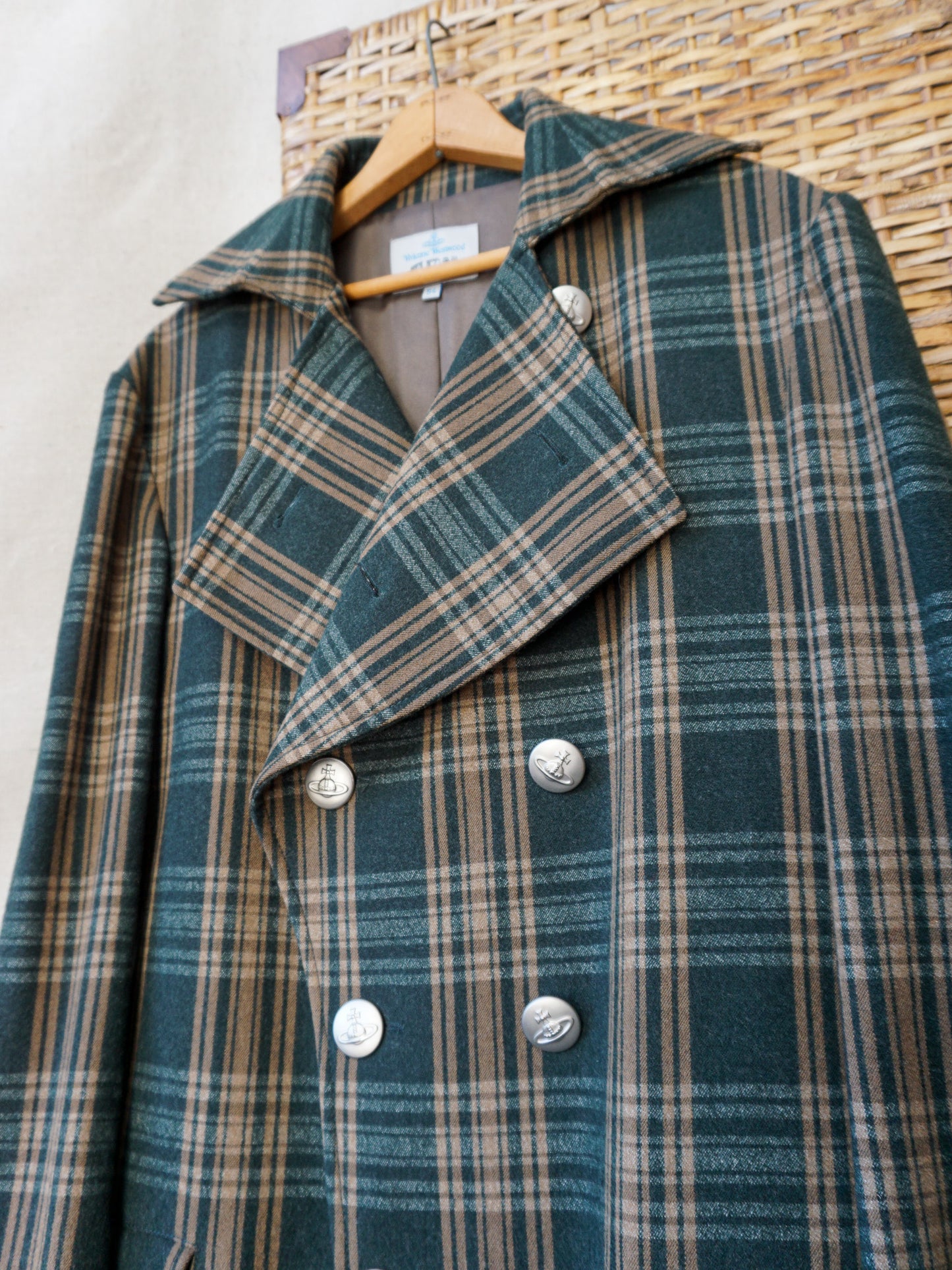 Vivienne Westwood Tartan Coat—[L/XL]