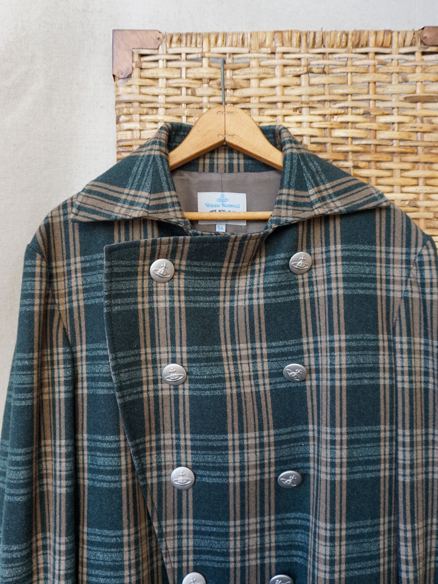 Vivienne Westwood Tartan Coat—[L/XL]