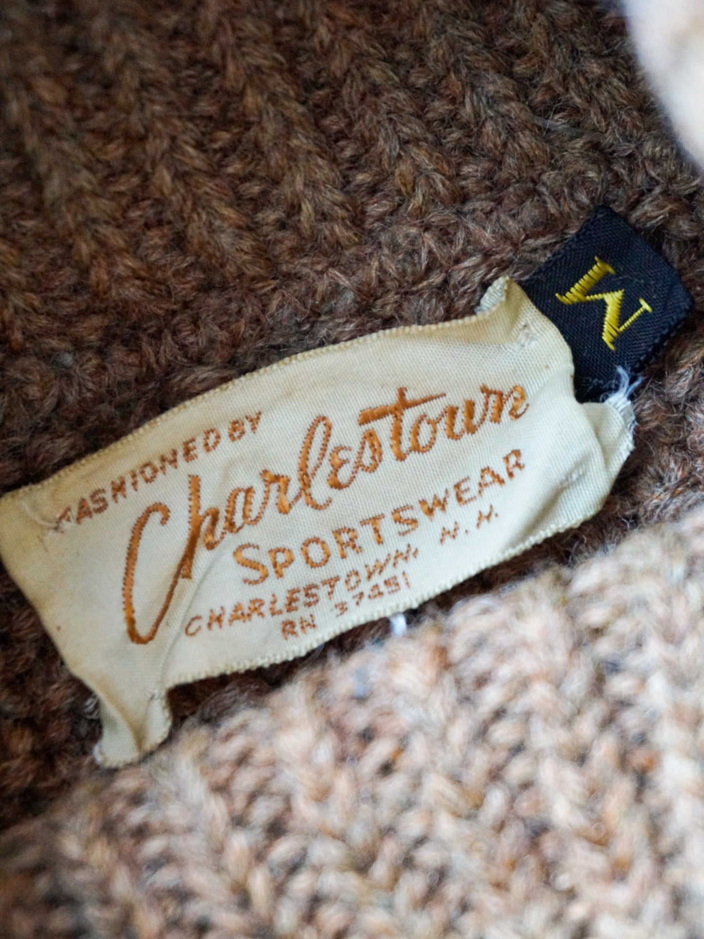 Charlestown NH Turtleneck Sweater—[M]