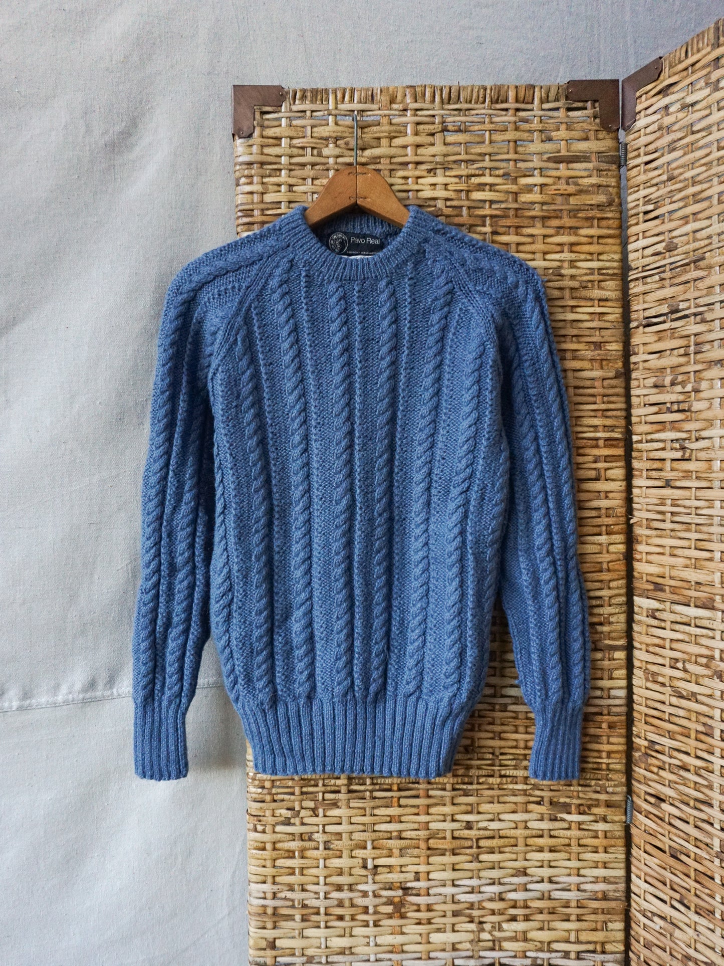 Pavo Real Hand Knit Sweater—[S]