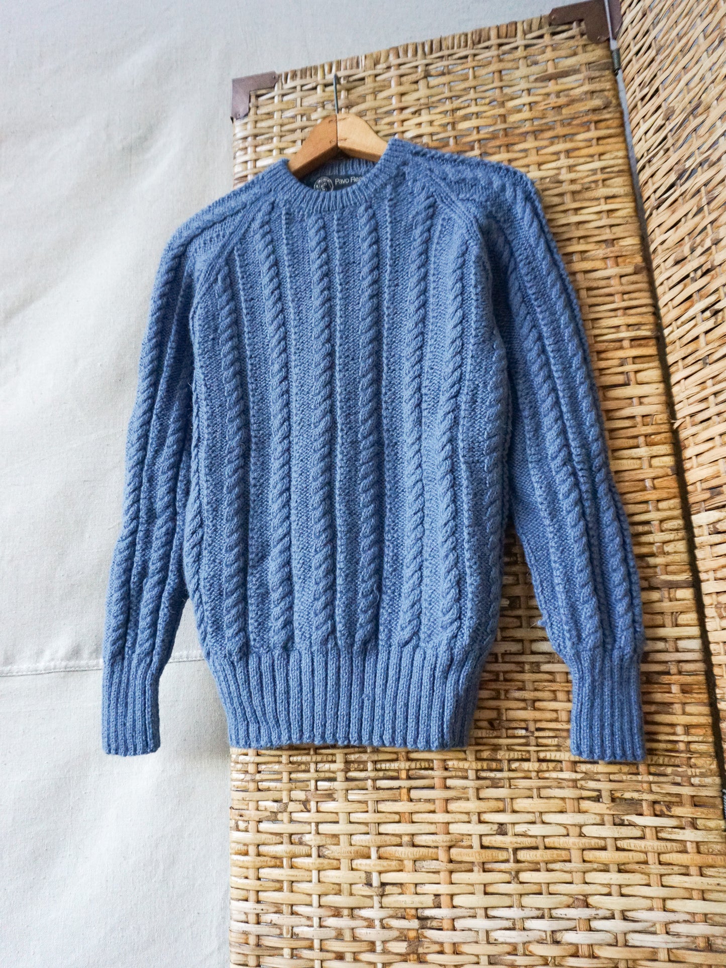 Pavo Real Hand Knit Sweater—[S]