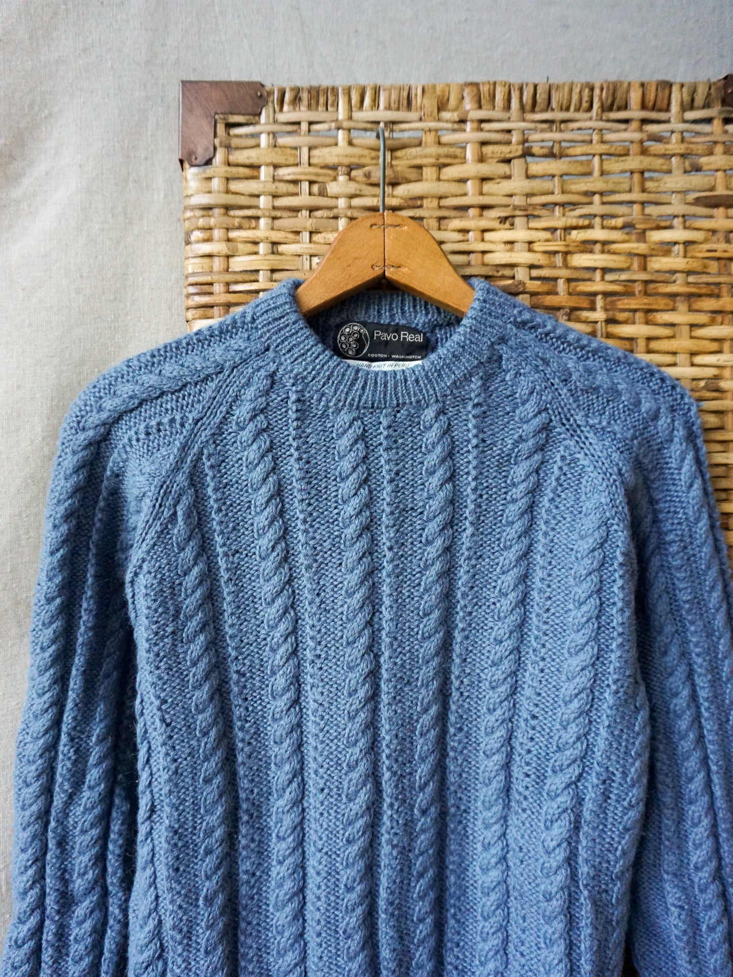 Pavo Real Hand Knit Sweater—[S]