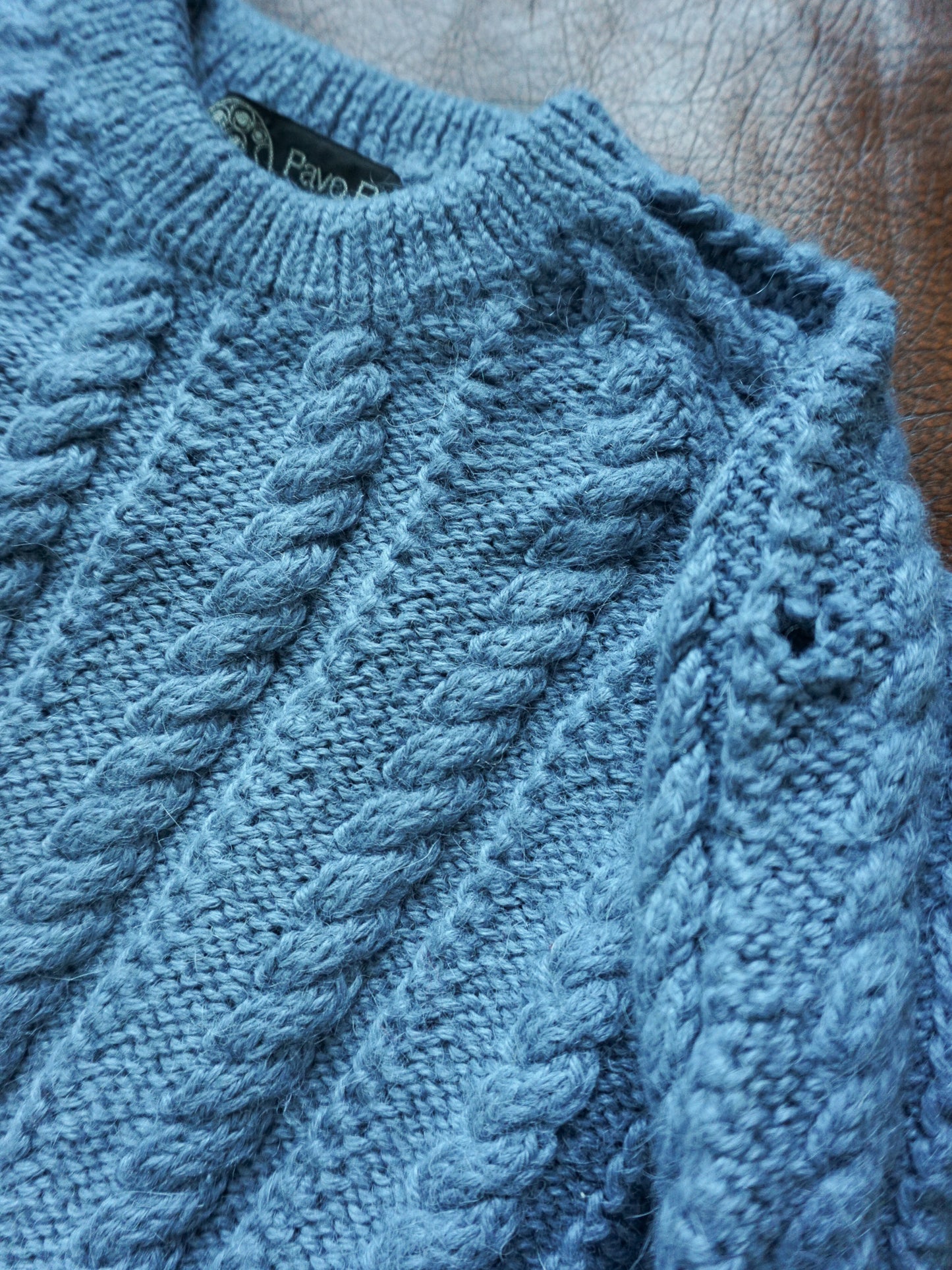Pavo Real Hand Knit Sweater—[S]