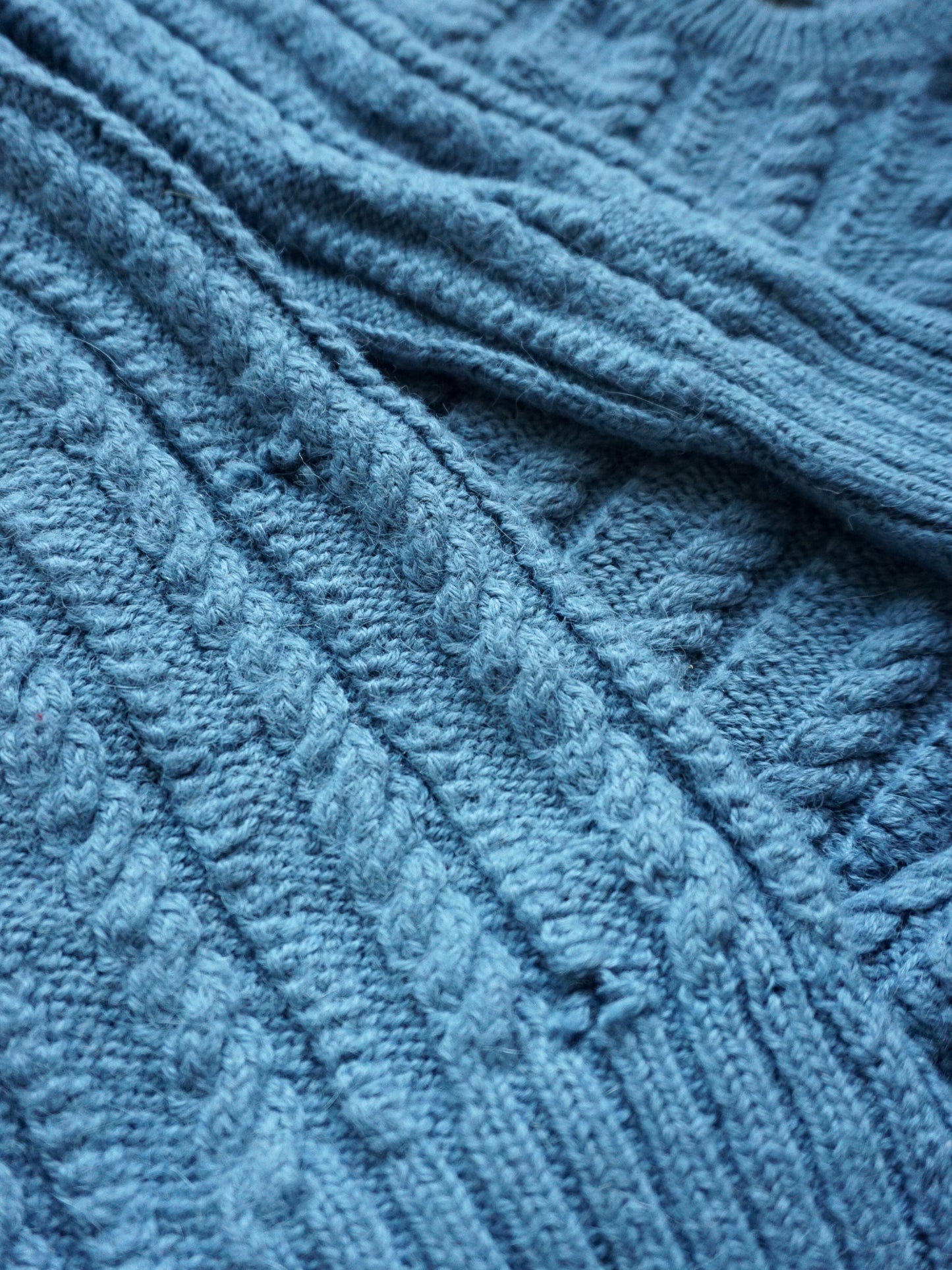 Pavo Real Hand Knit Sweater—[S]