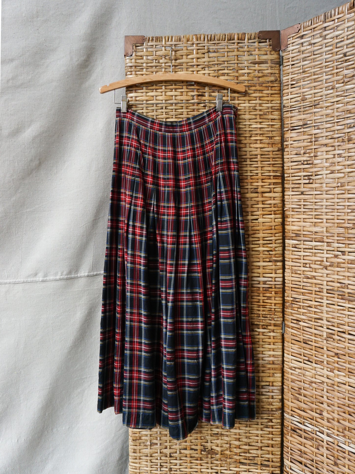 Gap Plaid Pleated Maxi Skirt—[29]