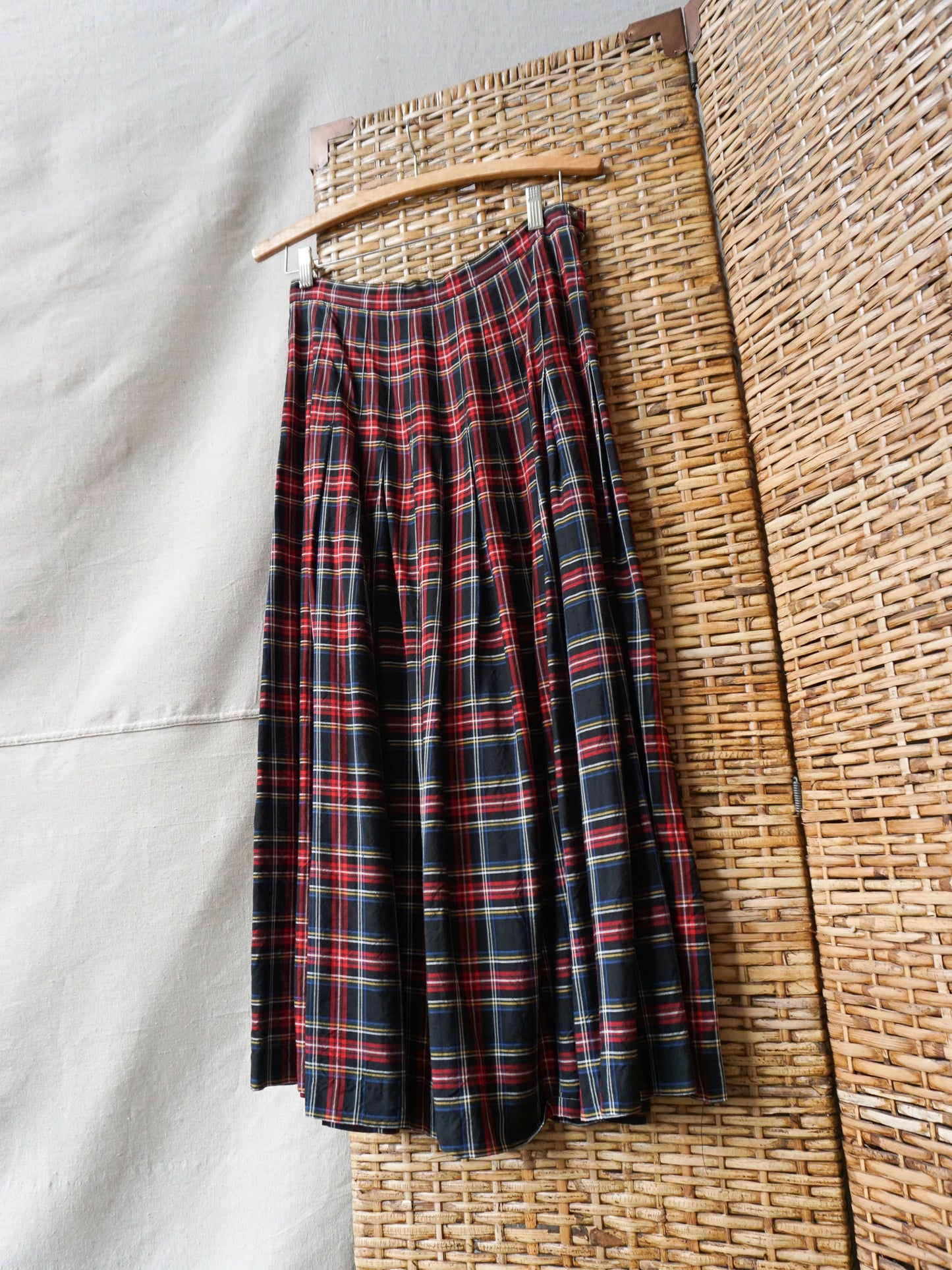 Gap Plaid Pleated Maxi Skirt—[29]
