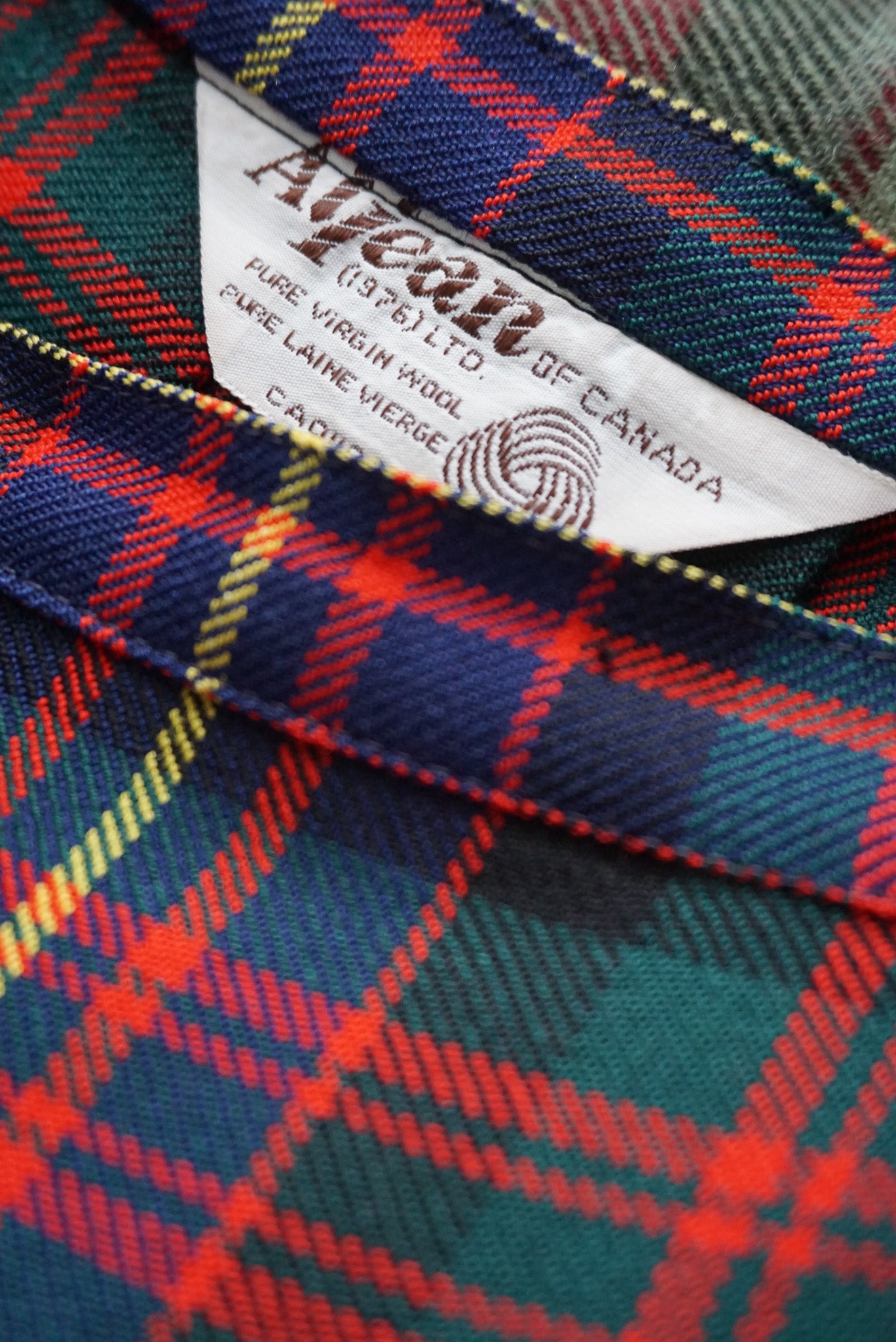 Plaid Wool Wrap Skirt—[33]