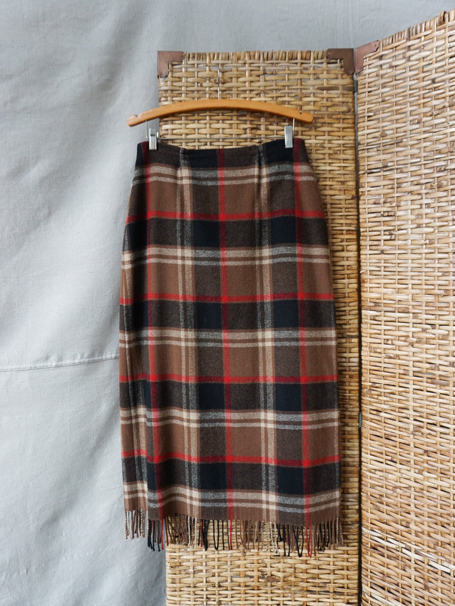 Tasha Polizzi Saddle Blanket Skirt—[32]