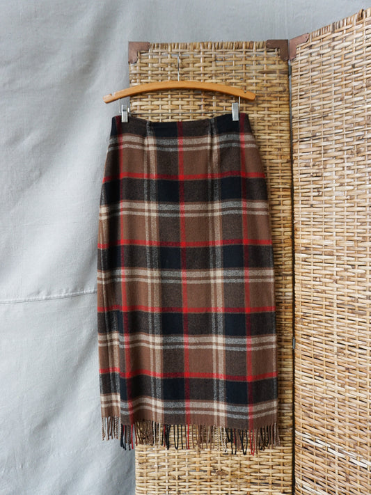 Tasha Polizzi Saddle Blanket Skirt—[32]