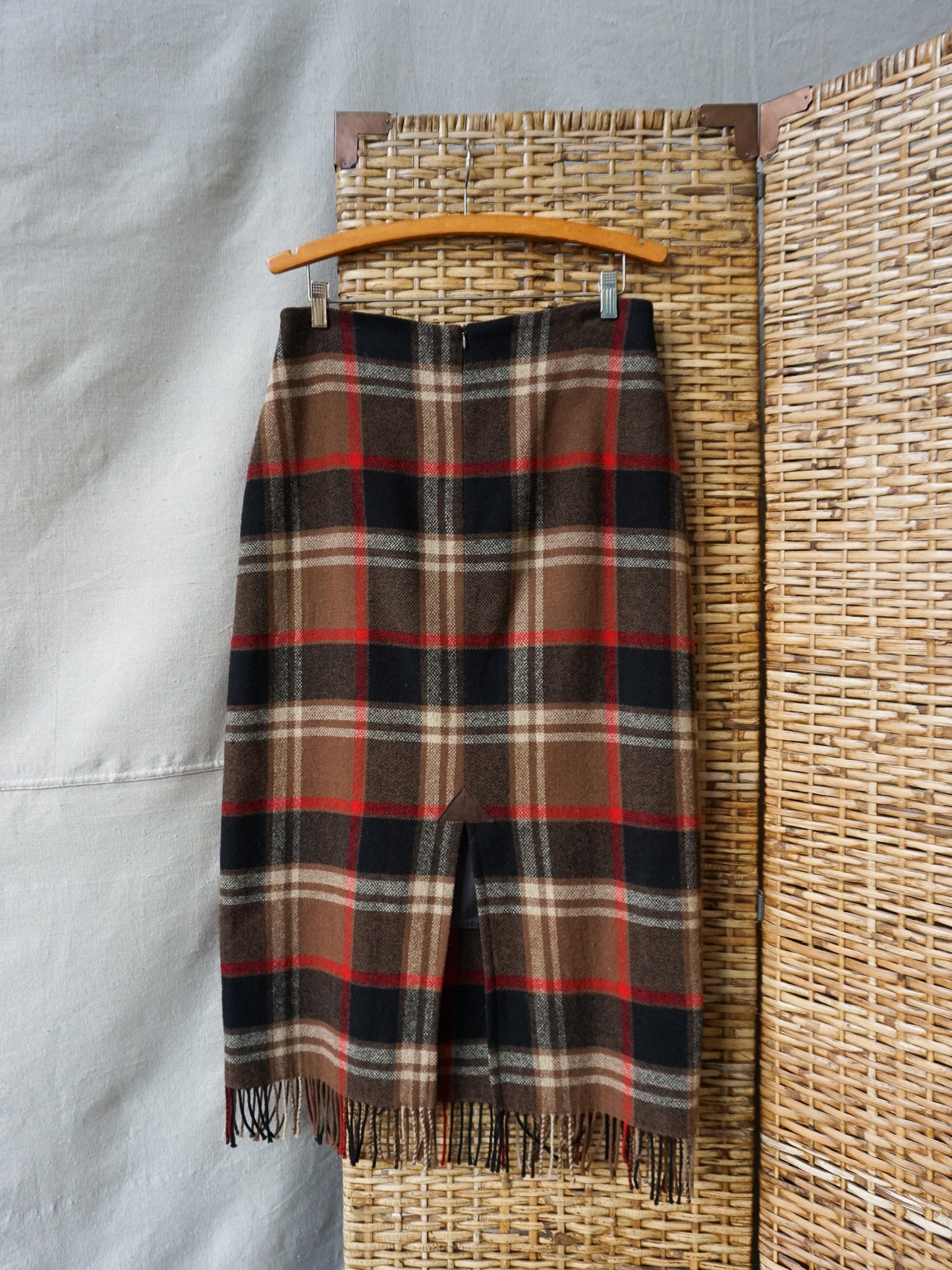 Tasha Polizzi Saddle Blanket Skirt—[32]