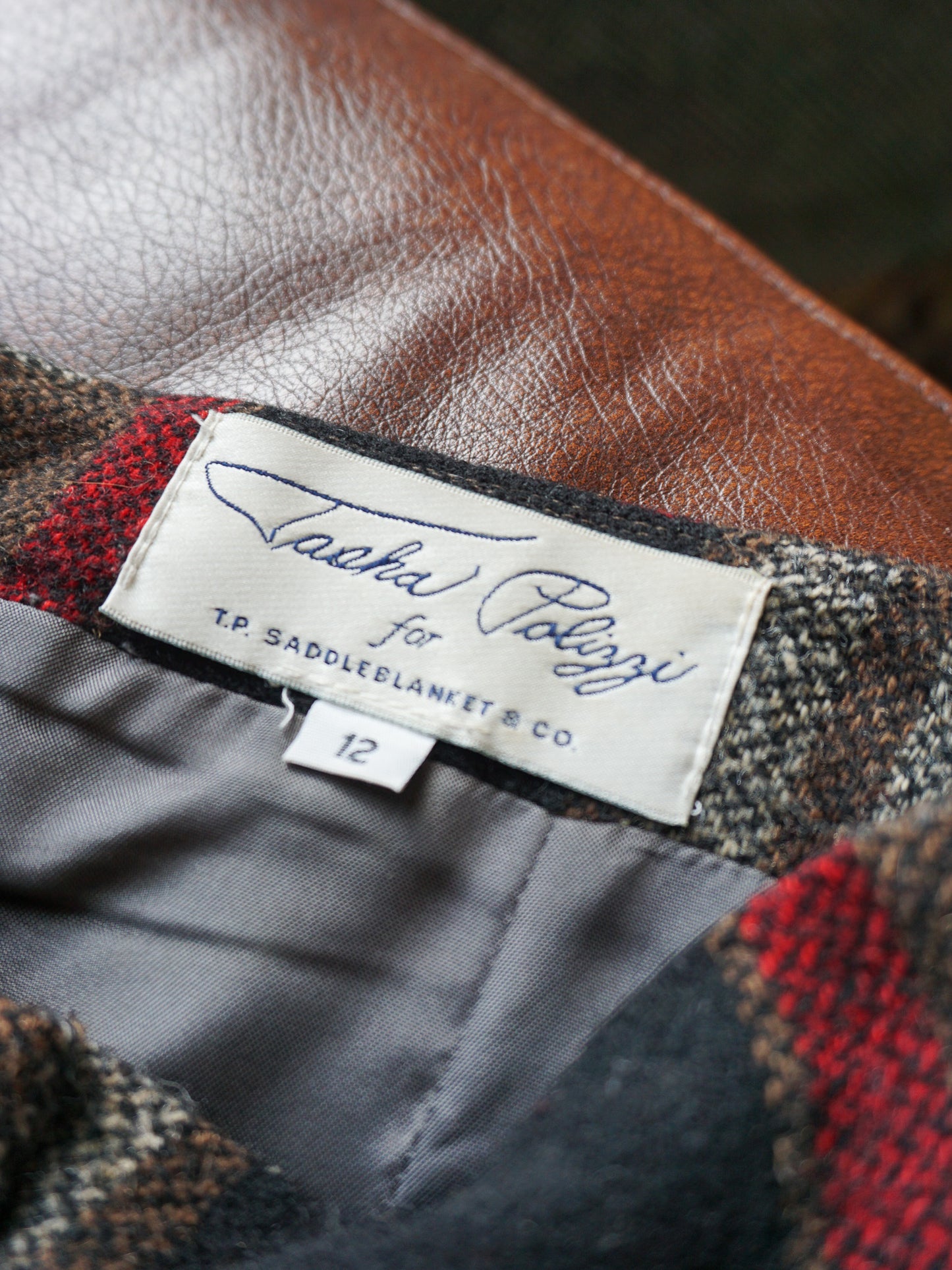 Tasha Polizzi Saddle Blanket Skirt—[32]