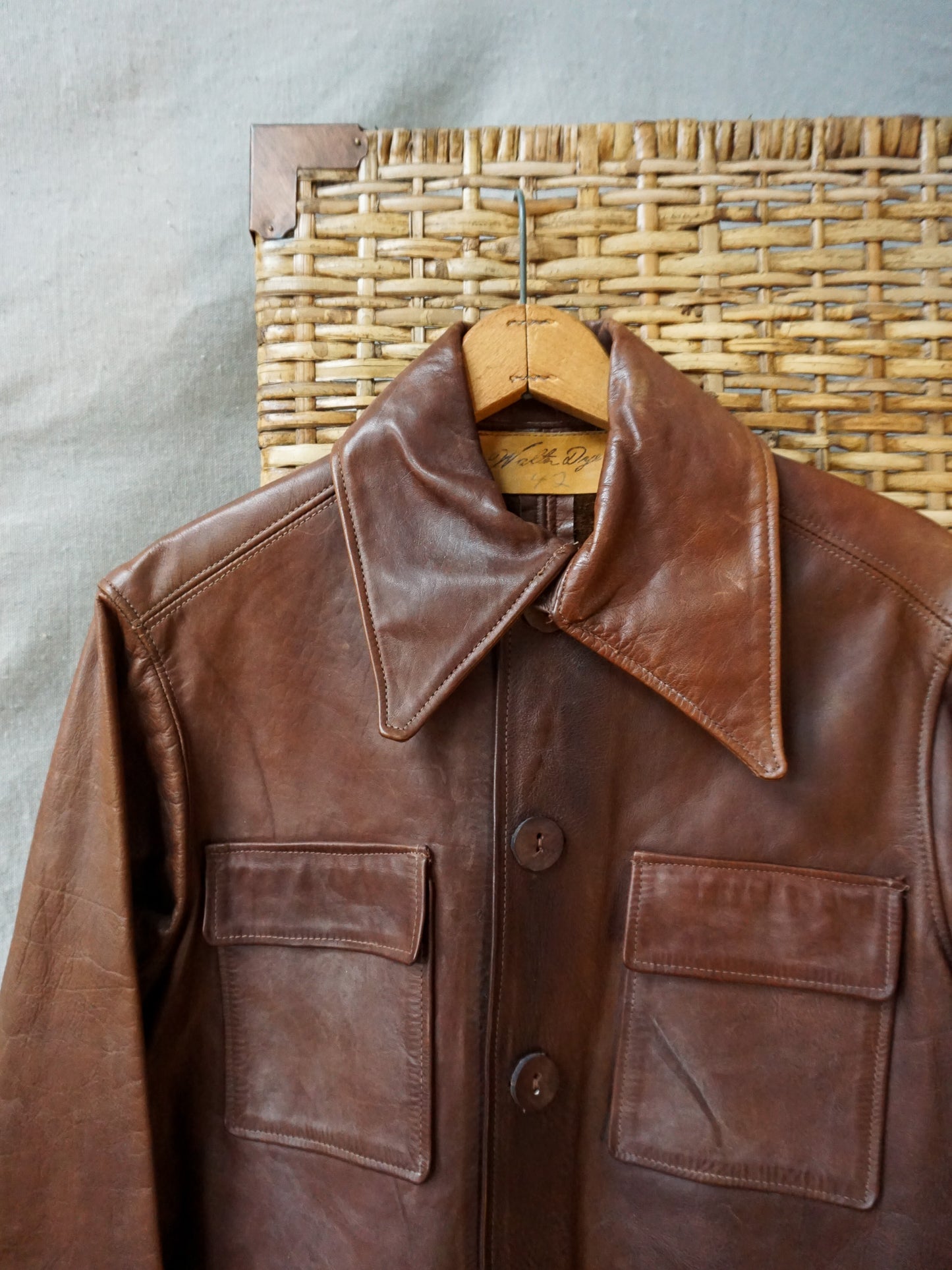Walter Dyer Leather Jacket—[M/L]